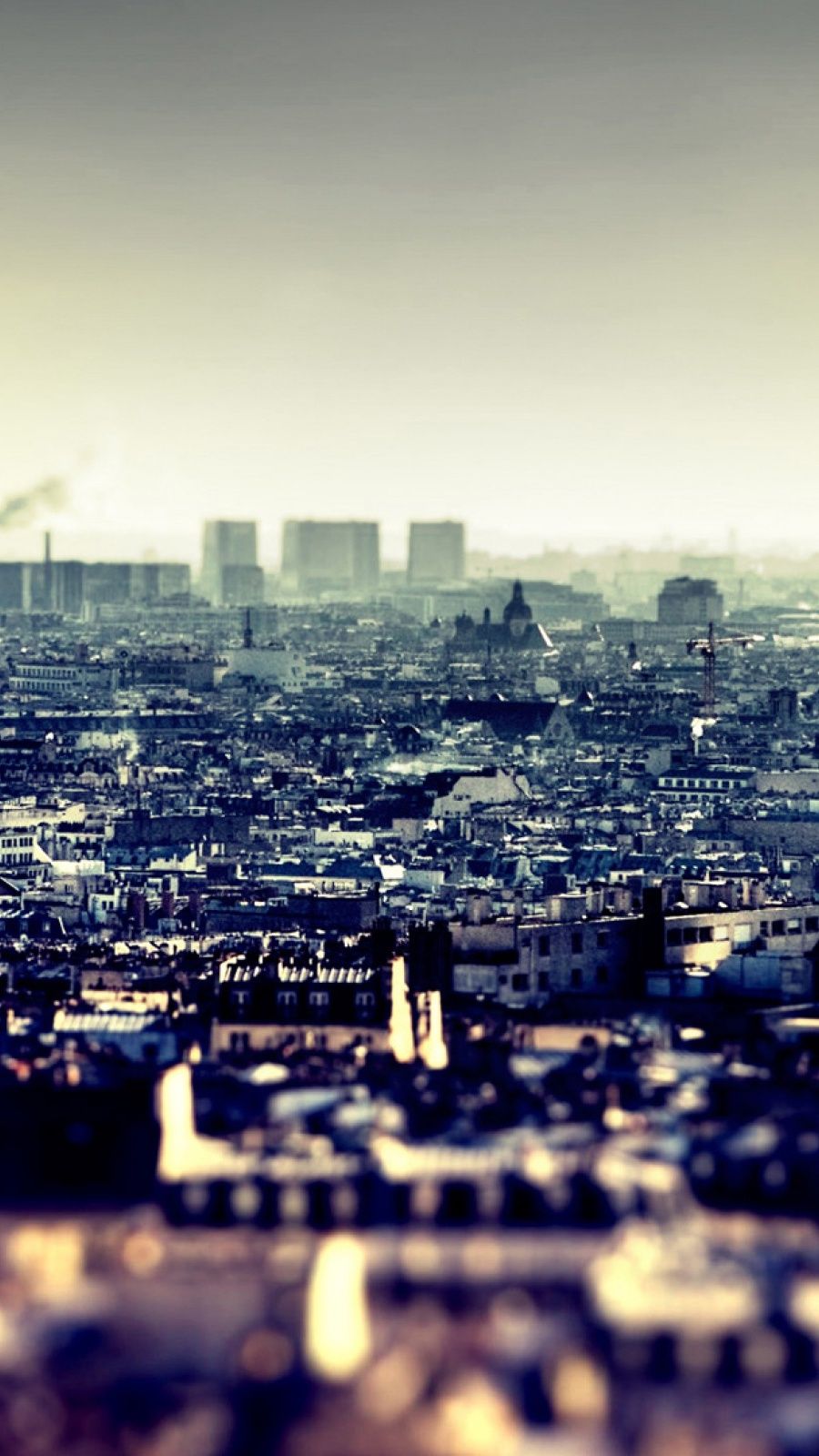 900x1600   ? Городские пейзажи Канада ванкувер tilt-shift wallpaper | (35469) 