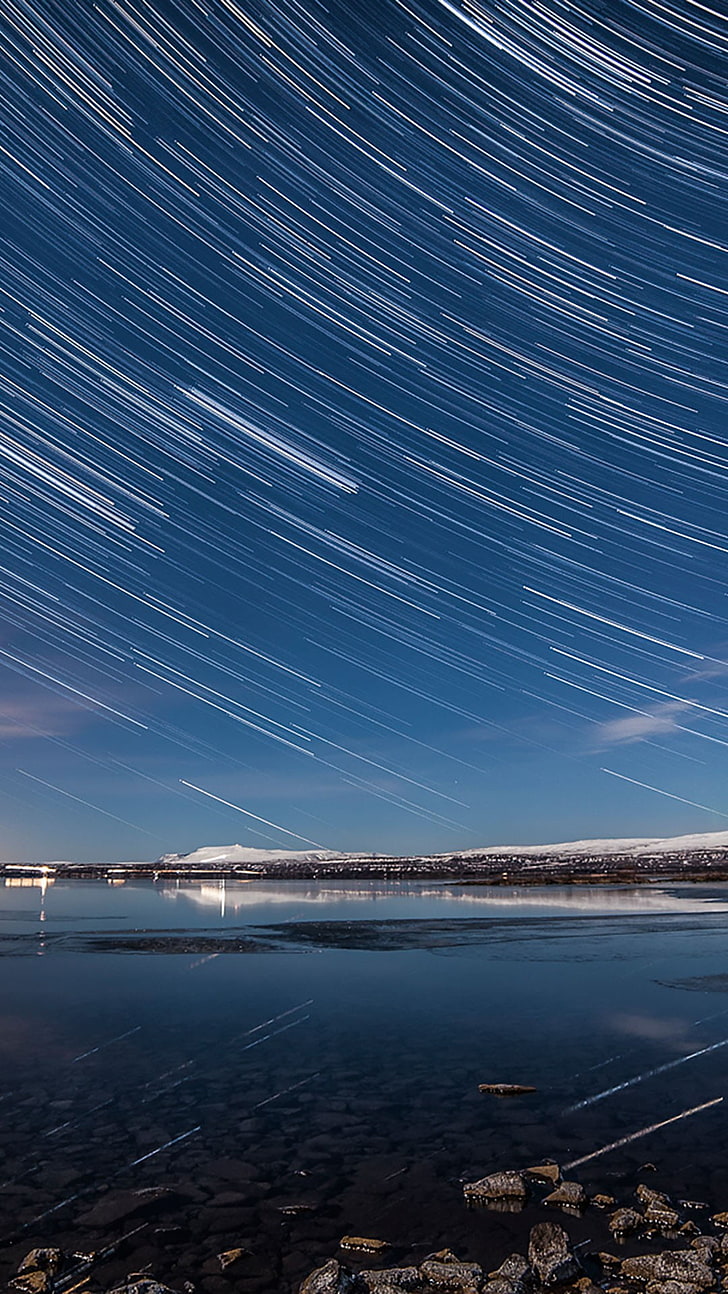 728x1294  HD обои: замедленная съемка неба Фотография на мобильный телефон Microsoft Windows | Wallpaper Flare