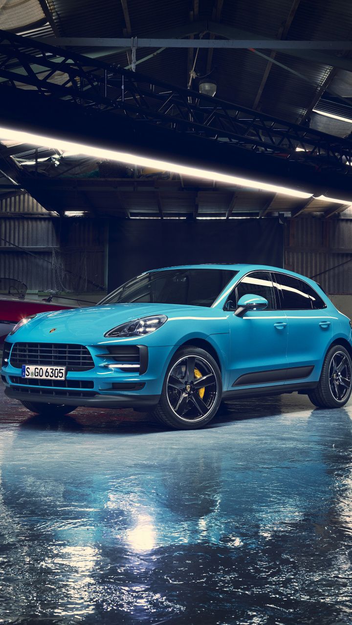 720x1280 Blue SUV Porsche Macan 720x1280 Обои | Декабрь обои iphone Автомобиль iphone обои Лучшие обои android 