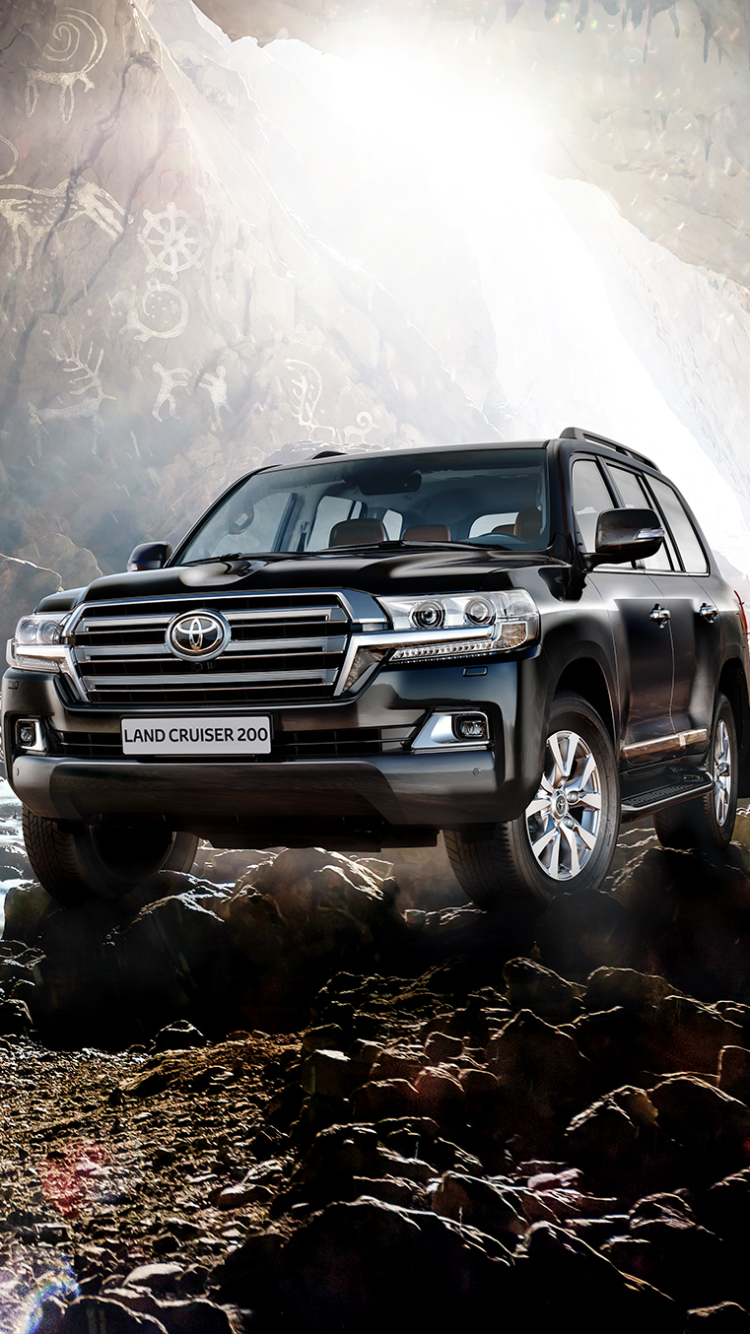 750x1334 Транспортные средства / Toyota Land Cruiser (750x1334) ID обоев: 642863 - Mobile Abyss