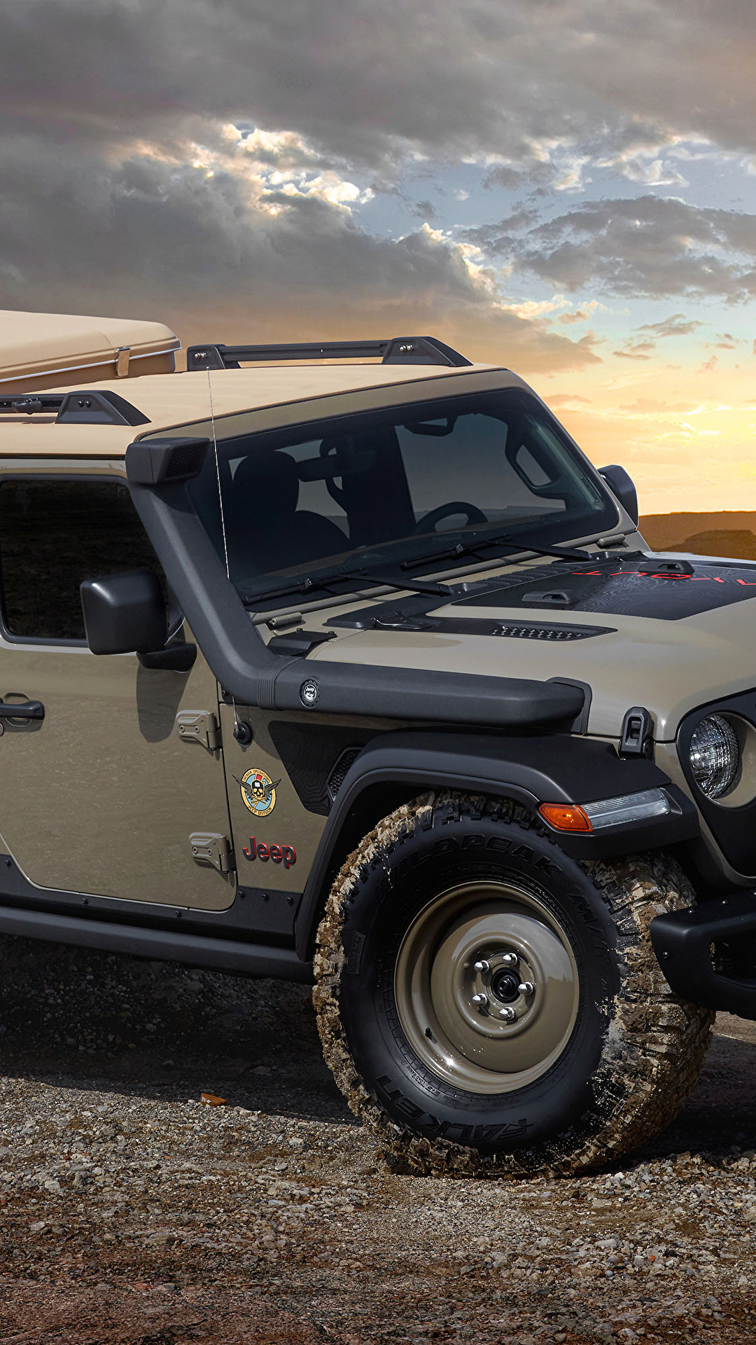 1080x1920 Обои Jeep внедорожник 2019 Wayout Pickup 1080x1920 