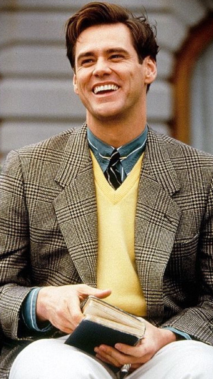 719x1280  Photos Джим Керри Man Smile Face Знаменитости 1080x1920