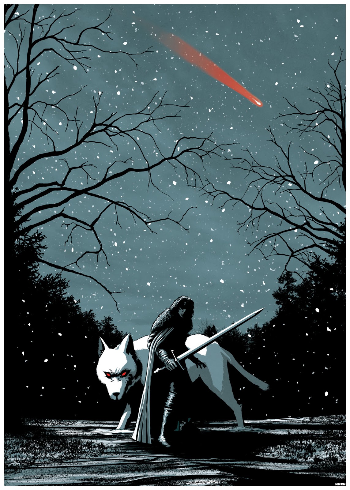 1143x1600  Jon Snow And Ghost - Game Of Thrones Cell Phone (# 1124305) - HD Wallpaper \ u0026 Backgrounds Download