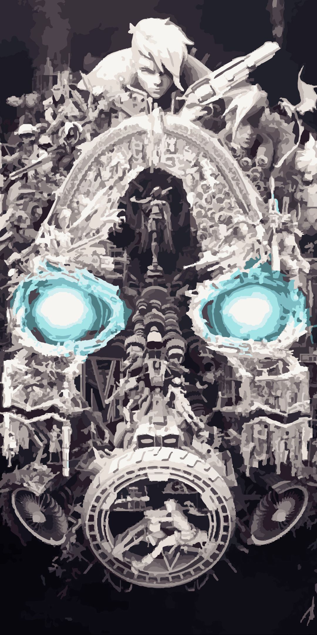 1080x2160   Borderlands: Mask of Mayhem видеоигры с масками Обои | Borderlands Borderlands art Art wallpaper