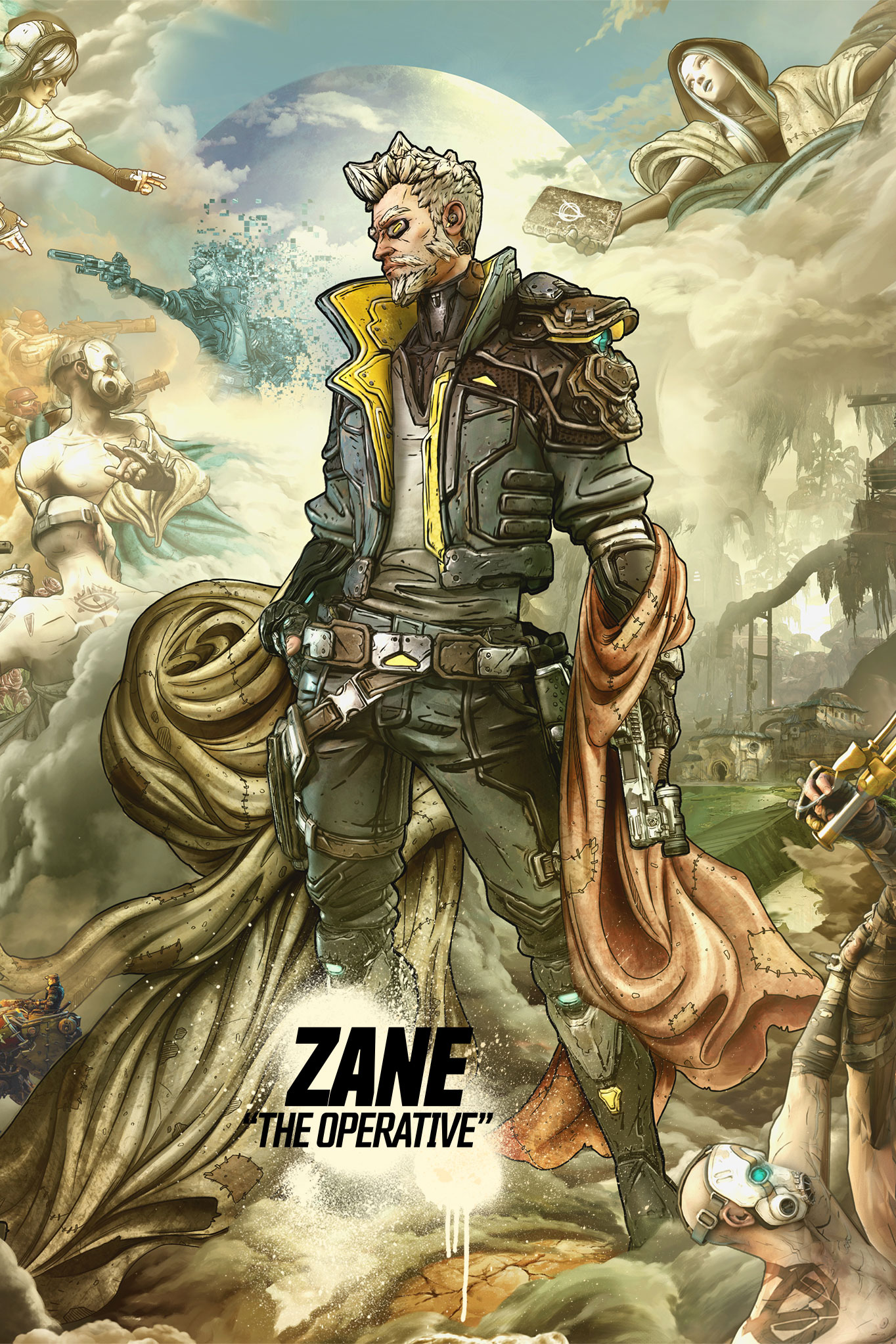 1364x2046  Borderlands 3 Обои для телефона, опубликованные Зои Уокер
