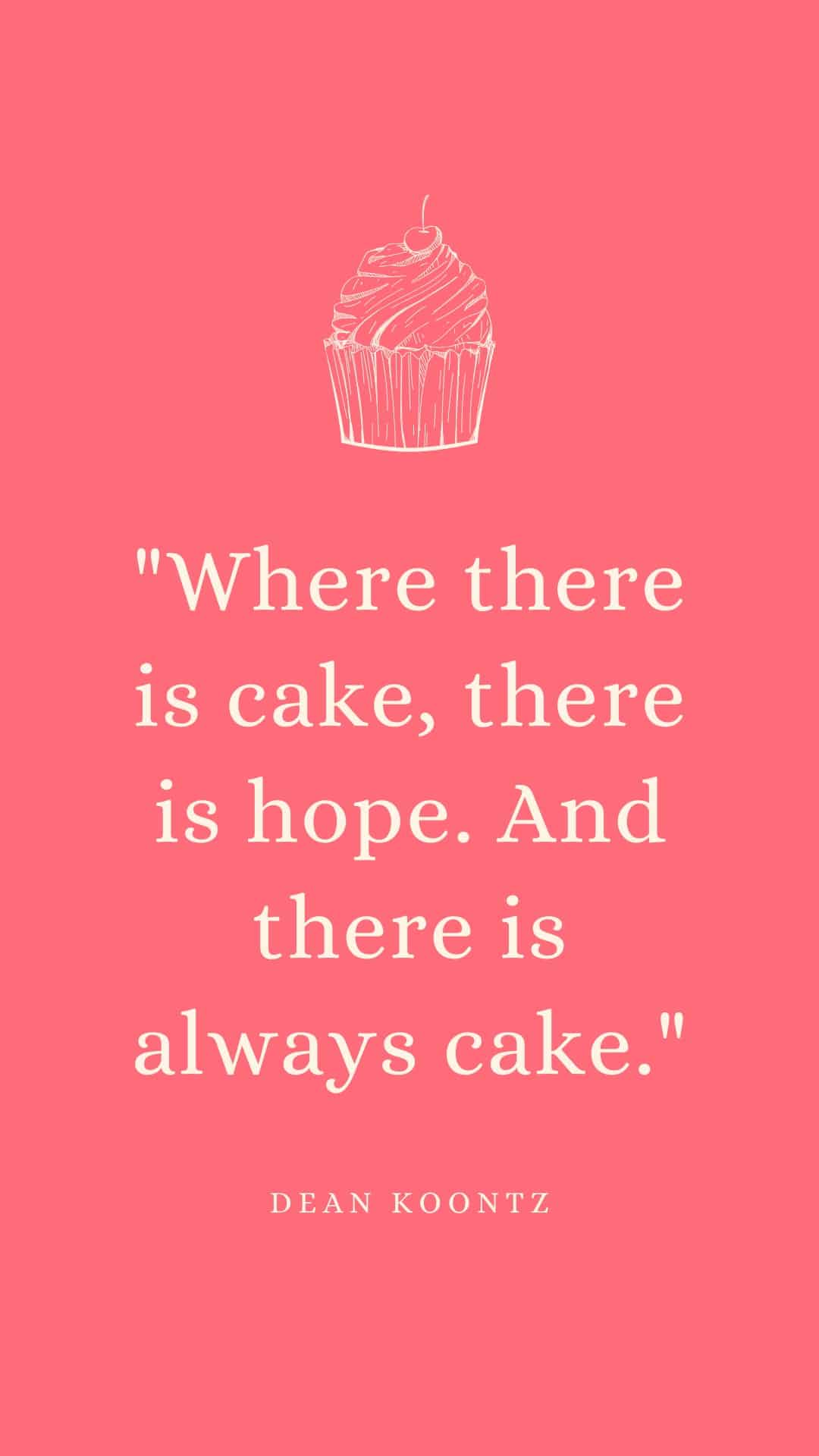 1080x1920 Cake Quote Phone Wallpapers - I Scream for Buttercream