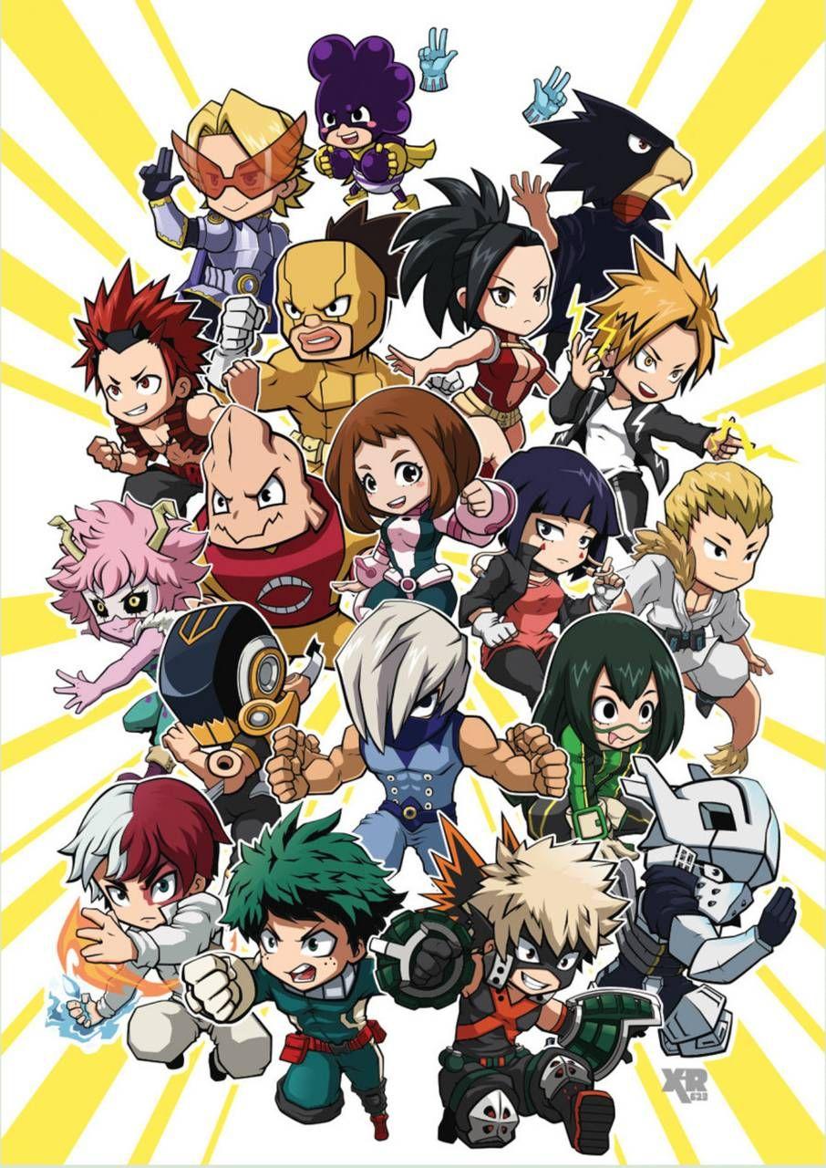 906x1280 Моя геройская академия Чиби Обои - Лучшие бесплатные фоны My Hero Academia Chibi - WallpaperAccess