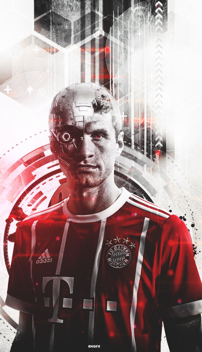 676x1180  Madara в Twitter: \ Thomas Müller # Müllered2023 ?⚪ | Локскрины / обои. ? #MiaSanMia @FCBayern @ esmuellert_… \ 