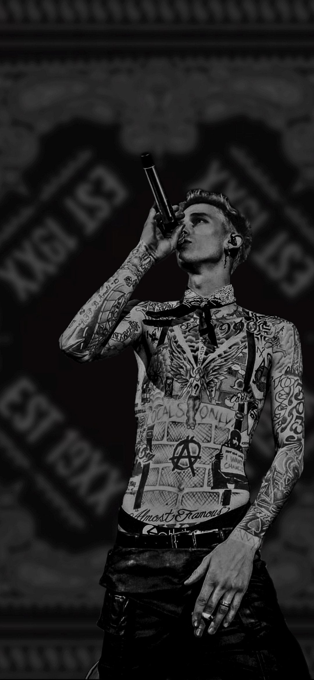 1080x2340  MGK (Machine Gun Kelly) Wallpaper - EnJpg