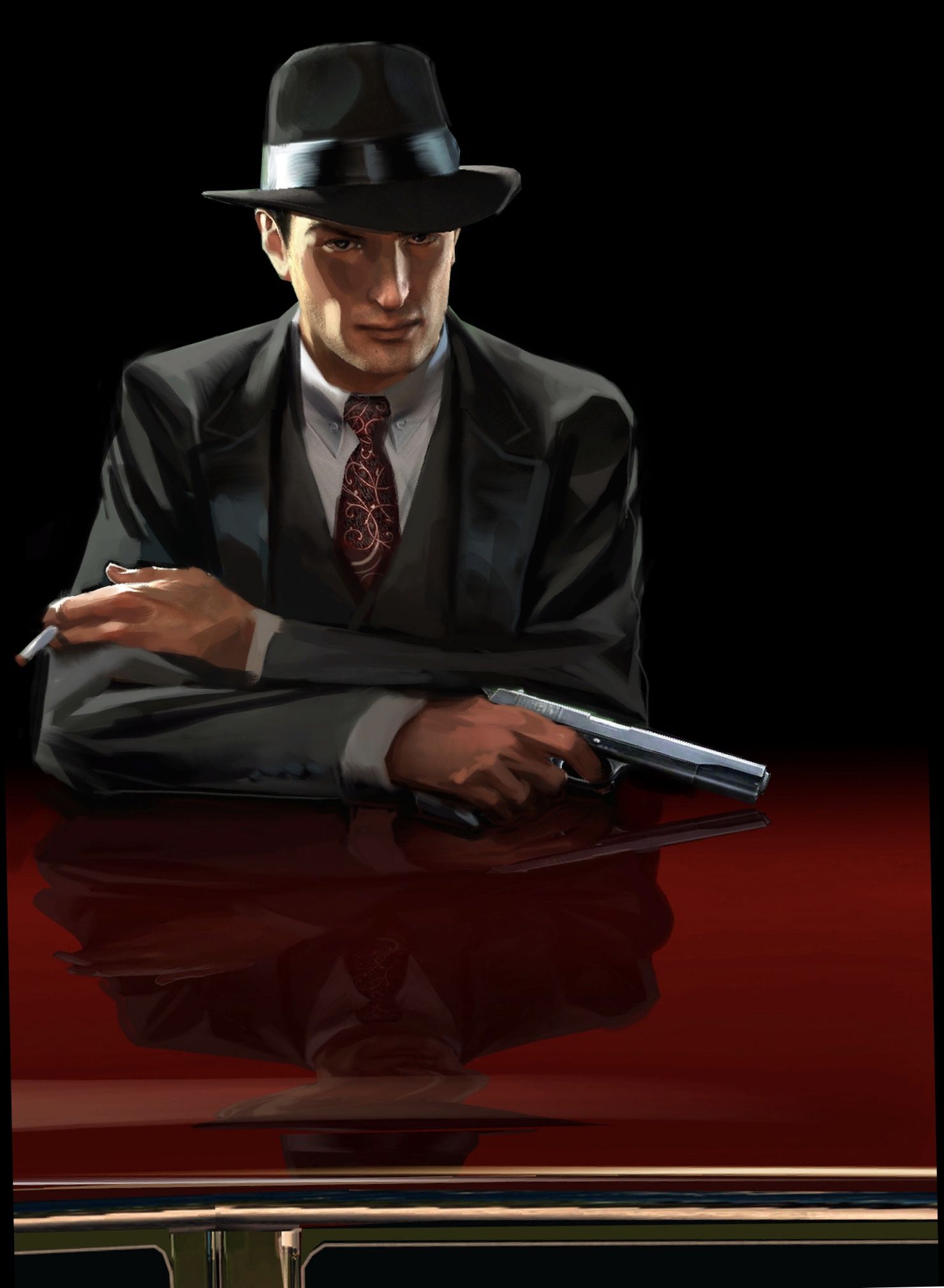 1480x2019  Pin от Kenyanboi на МАФИА II КАРТИНЫ | Mafia wallpaper Настоящие мужчины в реальном стиле Mafia 2