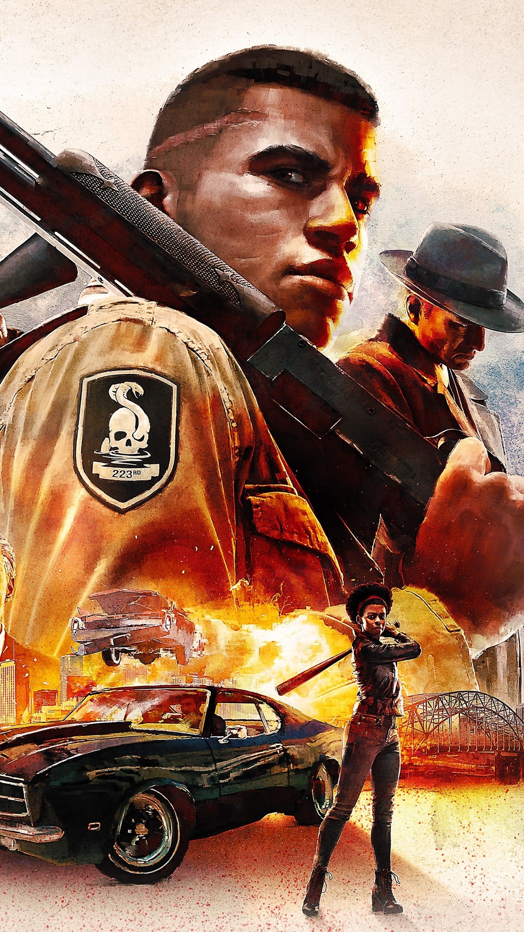 1080x1920  Mafia Definitive Trilogy Gameplay Night 4K Ultra HD Мобильные обои | Mafia Mafia wallpaper Trilogy