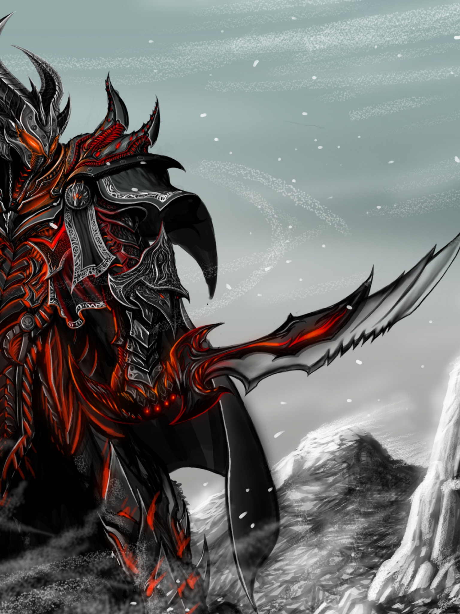 1536x2048  » Skyrim Wallpaper для Android - APK Скачать «