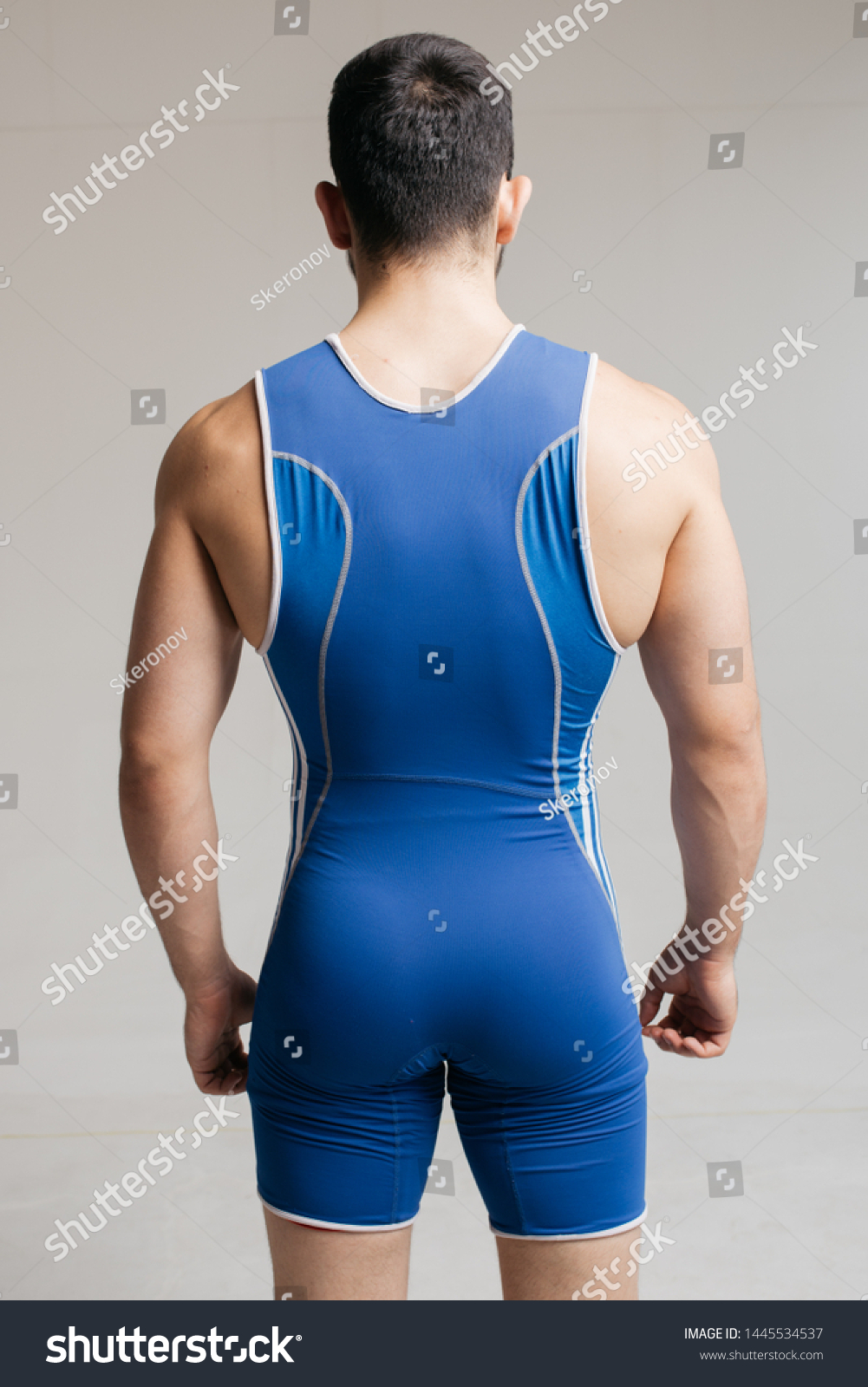 1001x1600 Young Athlete Tights Freestyle Wrestling View Stock Photo (Edit Now) 1445534537