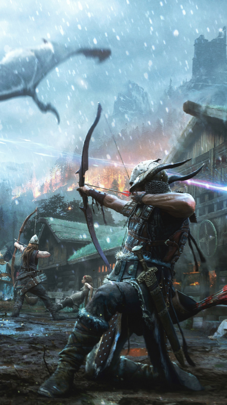 750x1334   Sovngarde Sky Phone Background #games #Skyrim #elderscrolls # BE3 #gaming #videogames #Concours #NGC | Skyrim wallpaper 