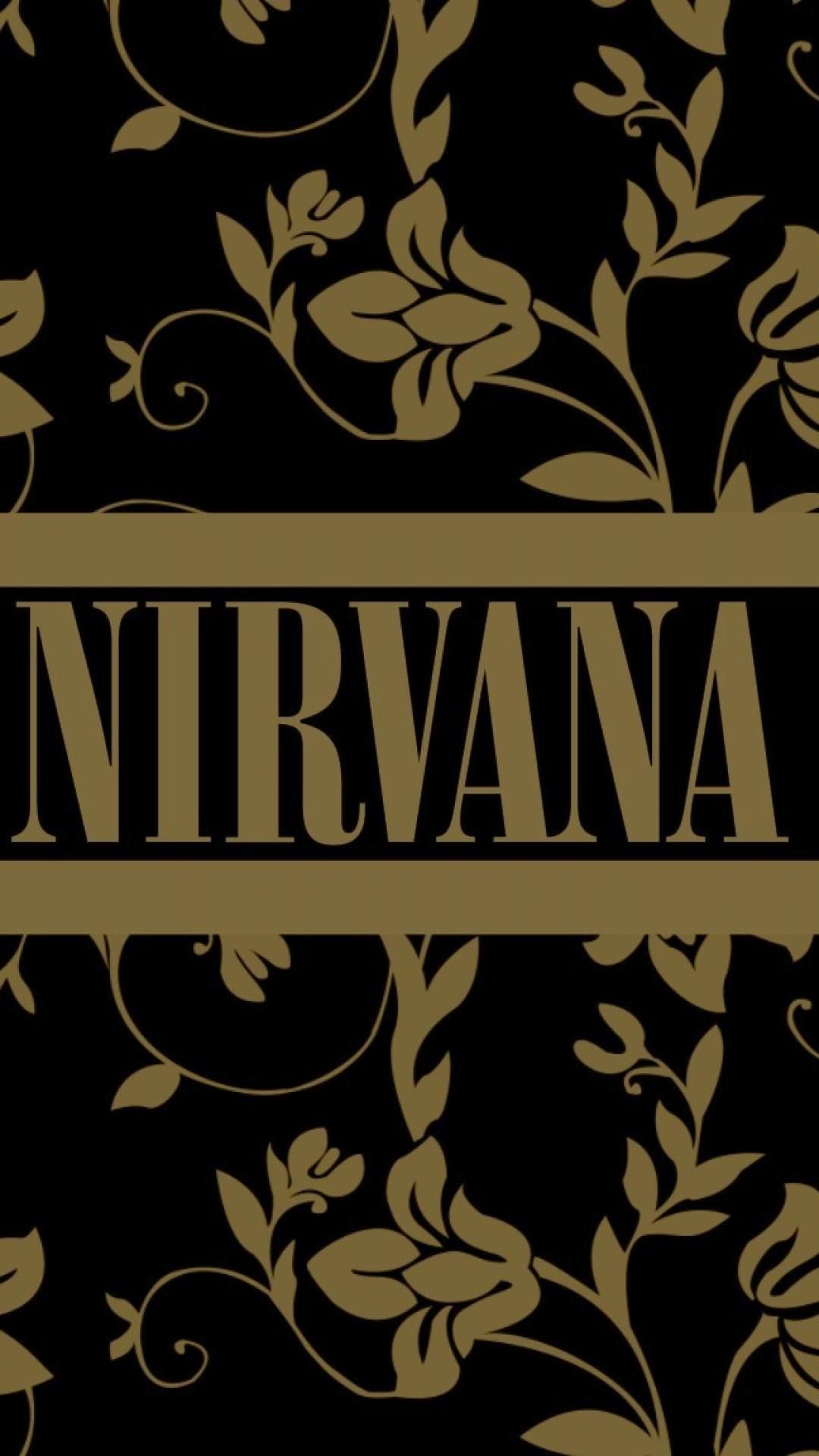 1080x1920  Nirvana iPhone Обои на WallpaperDog