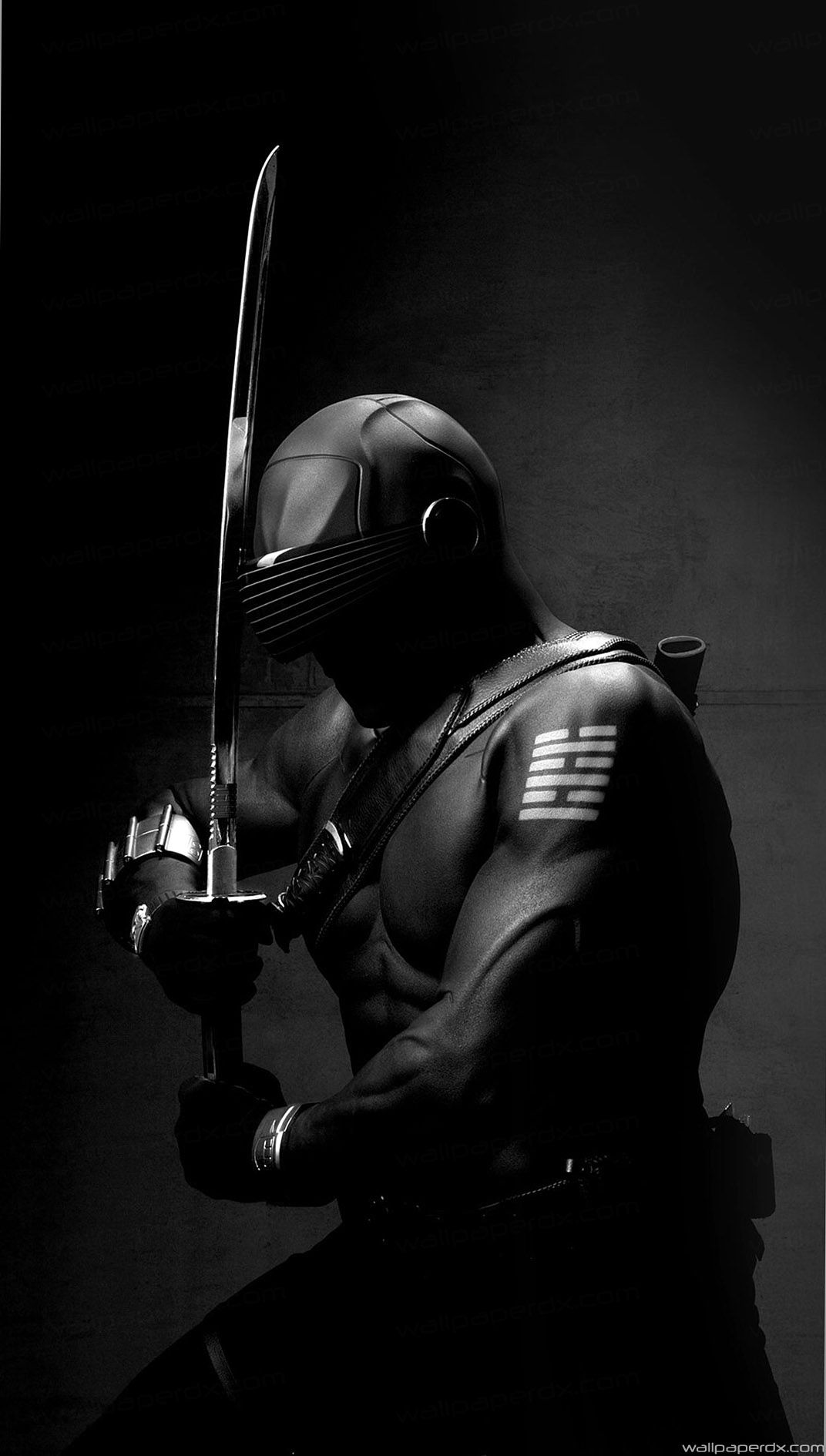 1072x1890   Futuristic Ninja Shuriken Sci-Fi 4K Wallpaper # 6.759 