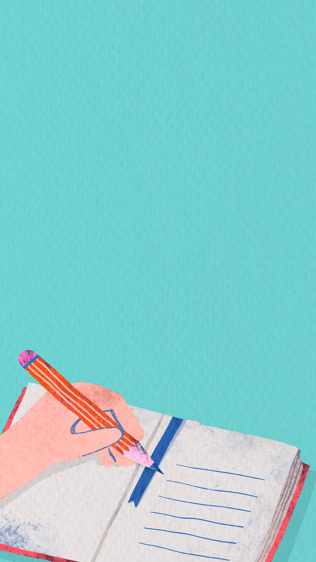 1200x2134  Загрузить премиум-вектор студента, пишущего на мобильном телефоне для ноутбука в 2020 году | Дизайн обоев для телефона Дизайн в Photoshop. Дизайн границ страницы 