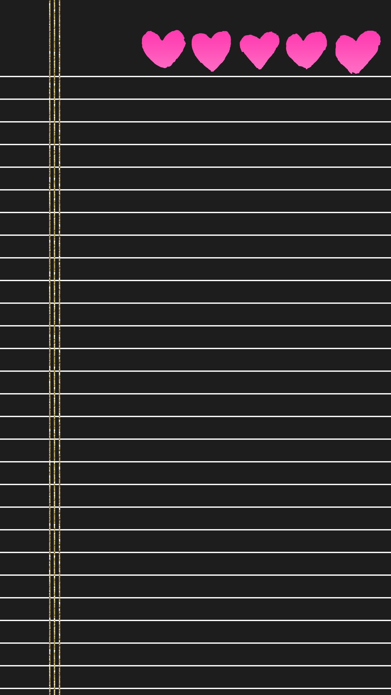 1242x2208  Android wallpaper Это действительно мило, похоже на блокнот! ? | Пустые обои Android обои Валентина обои