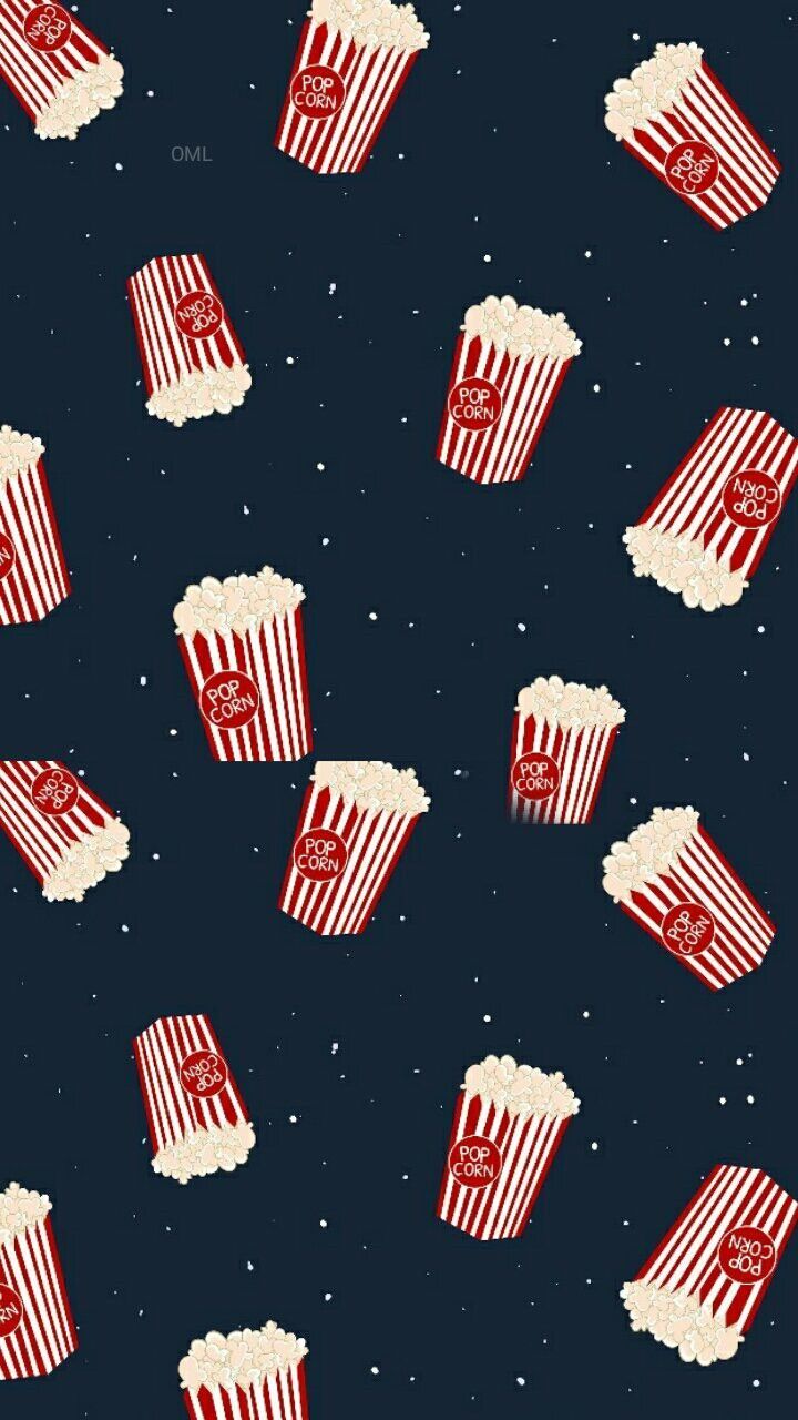 720x1280  Popcorn | Обои iphone милые Симпатичные обои с едой Симпатичные обои с узорами