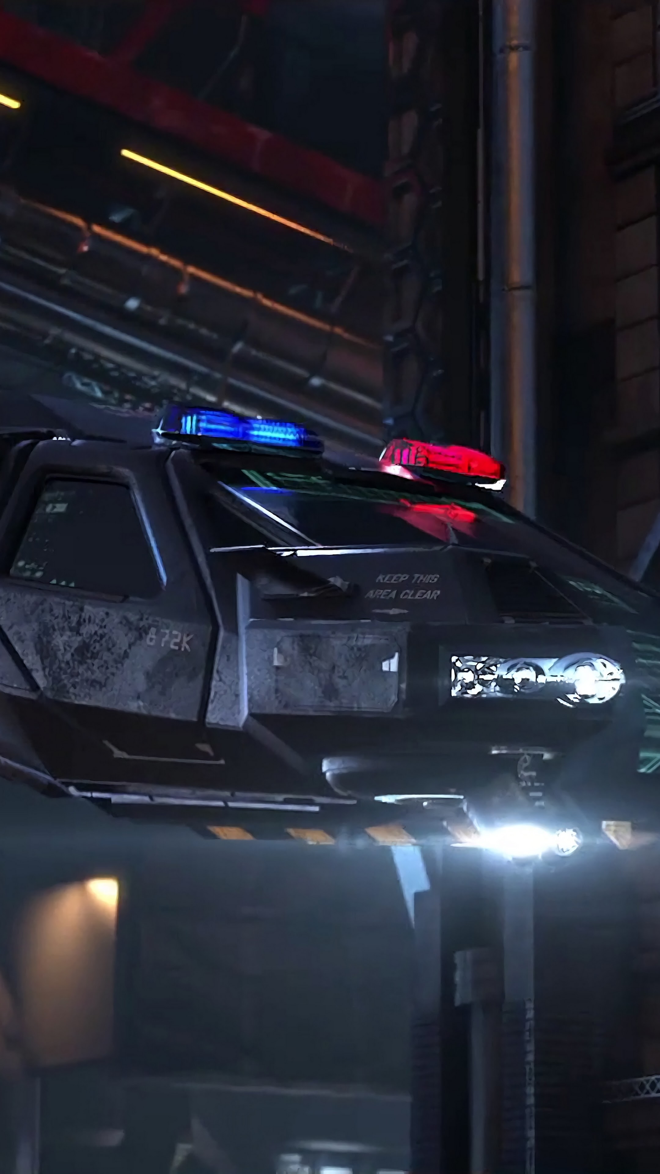 2160x3840 Cyberpunk 2077 Police Car 4K Wallpaper # 7 