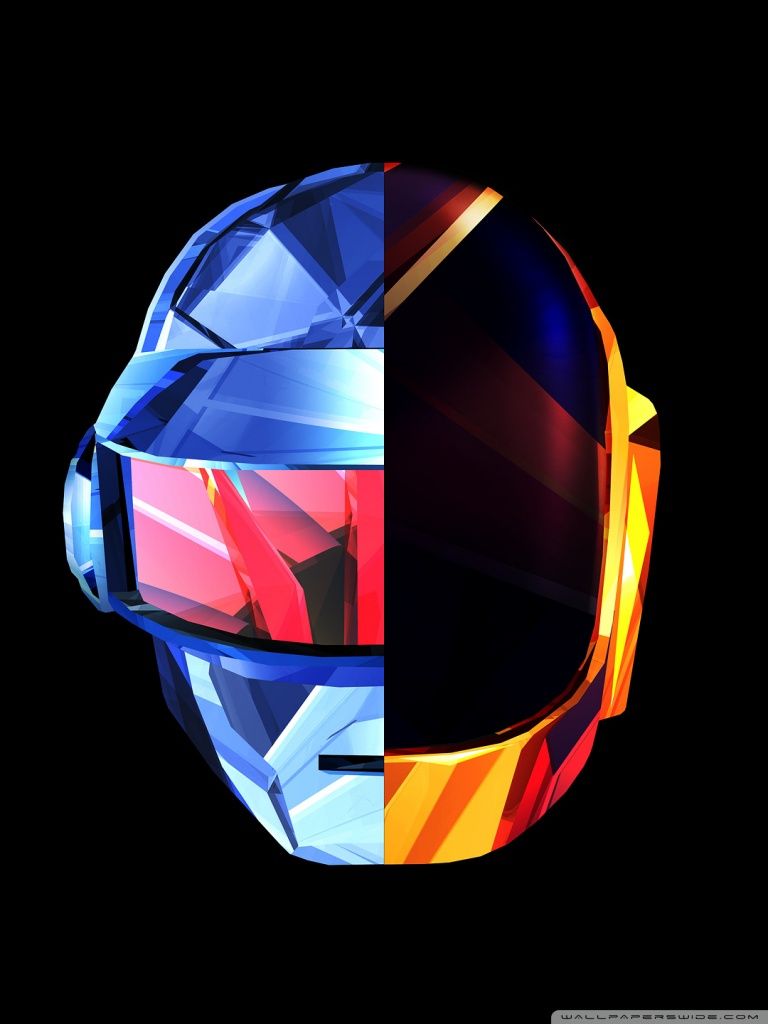 768x1024  Daft Punk HD обои для рабочего стола: широкоформатный: высокой четкости | Daft punk Джастин Маллер Punk