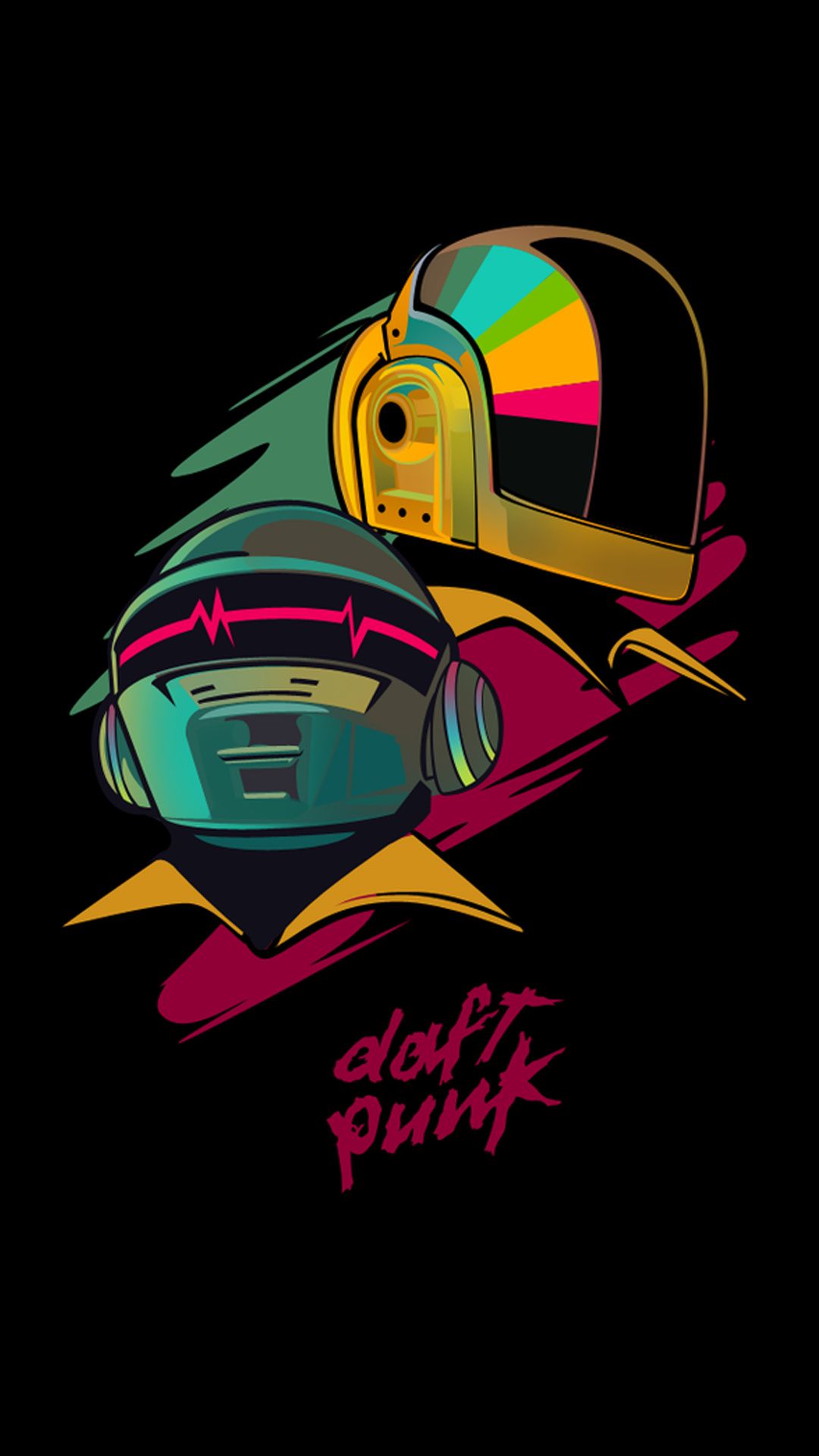 1080x1920   Daft Punk Phone Wallpaper Hd - HD Wallpaper