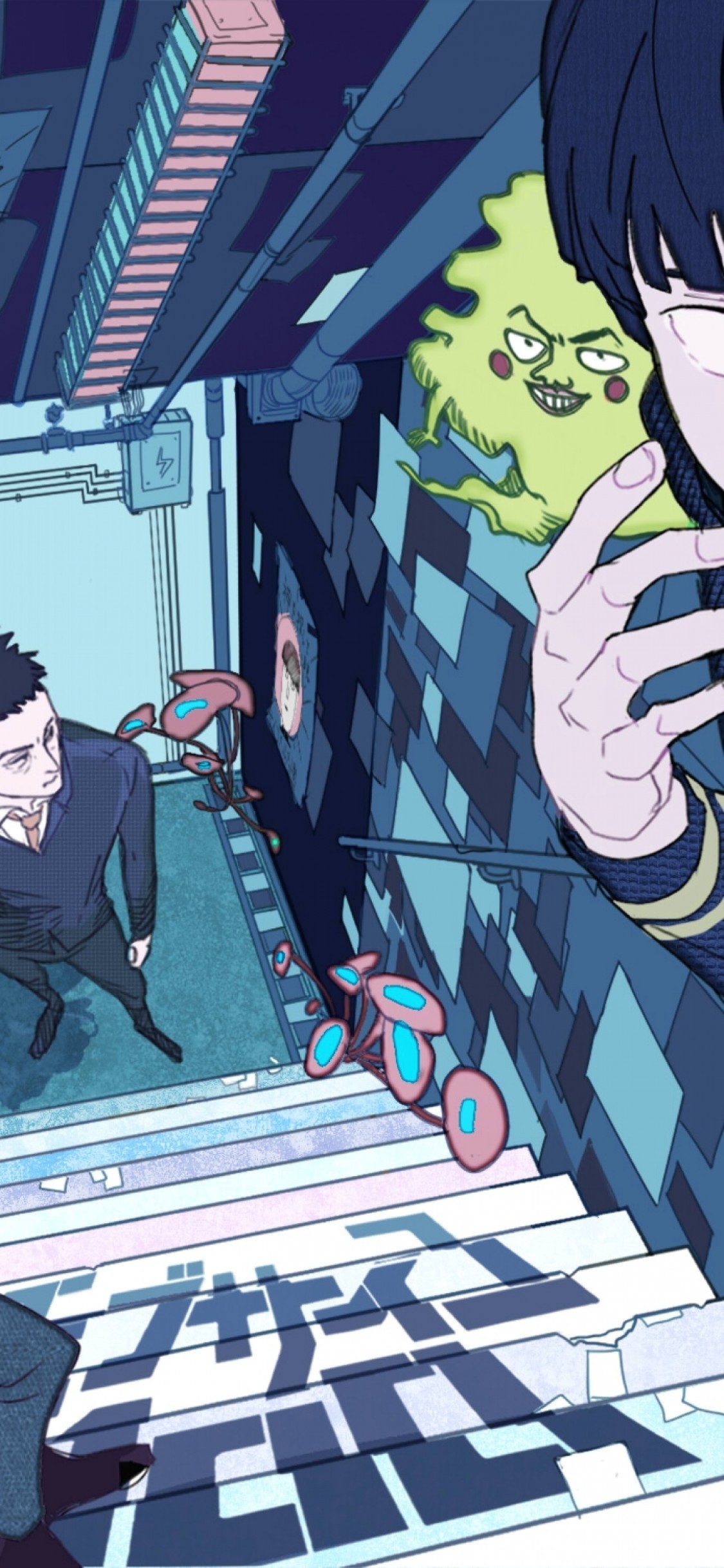 1125x2436  mob Psycho wallpaper 11733 - 1125x2436 пикселей - WallpaperPass