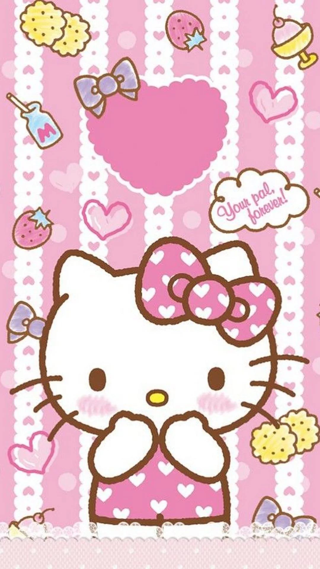 1080x1920 Симпатичные обои для мобильного телефона Hello Kitty - Обои Hello Kitty для Android - Обои 1080x1920 - teahub.io 