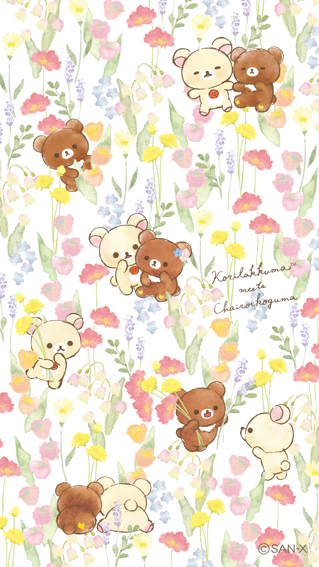 1080x1920  Rilakkuma Обои Телефон (Страница 1) - Line.17QQ.com 
