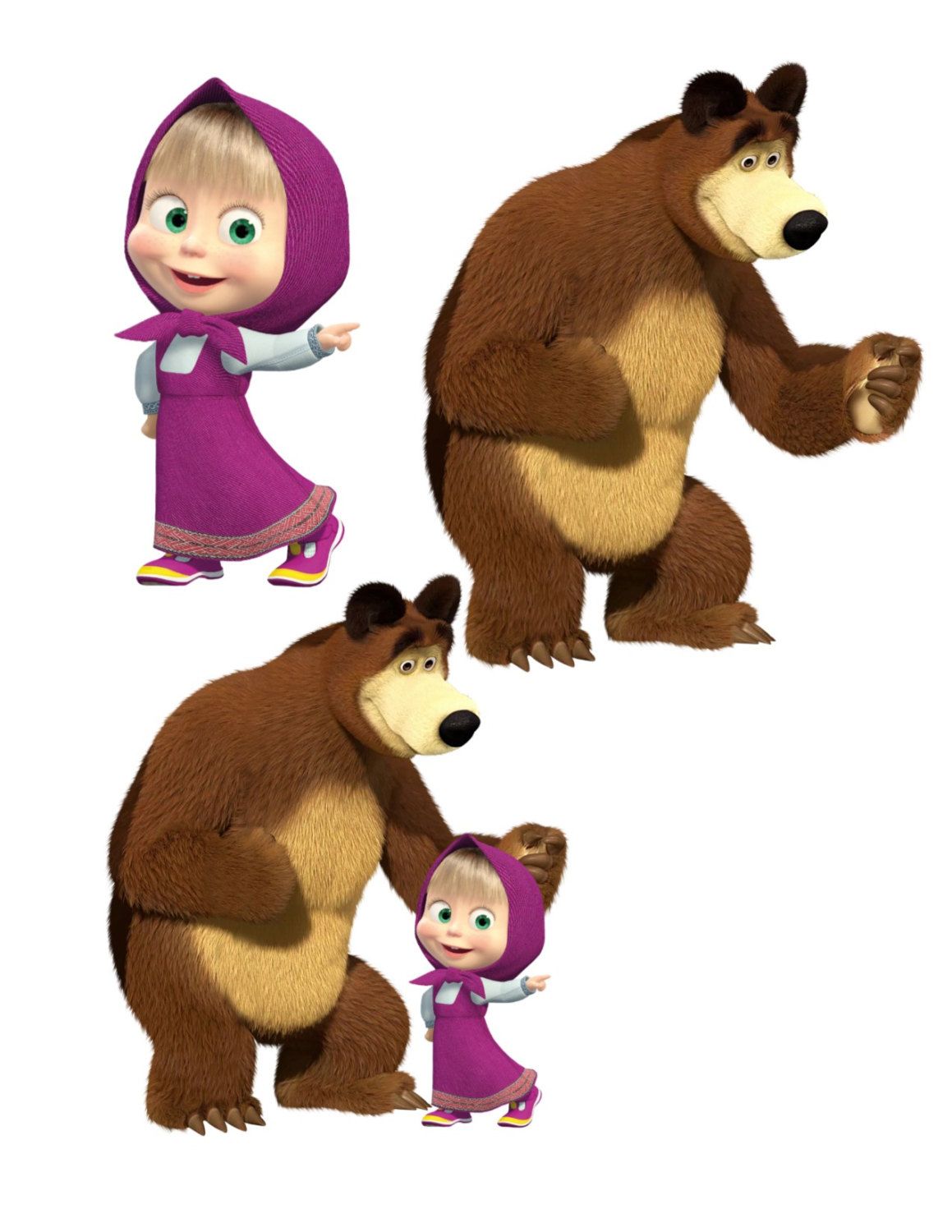 1159x1500   ? Анимация 3d маша и медведь wallpaper | (107002) 