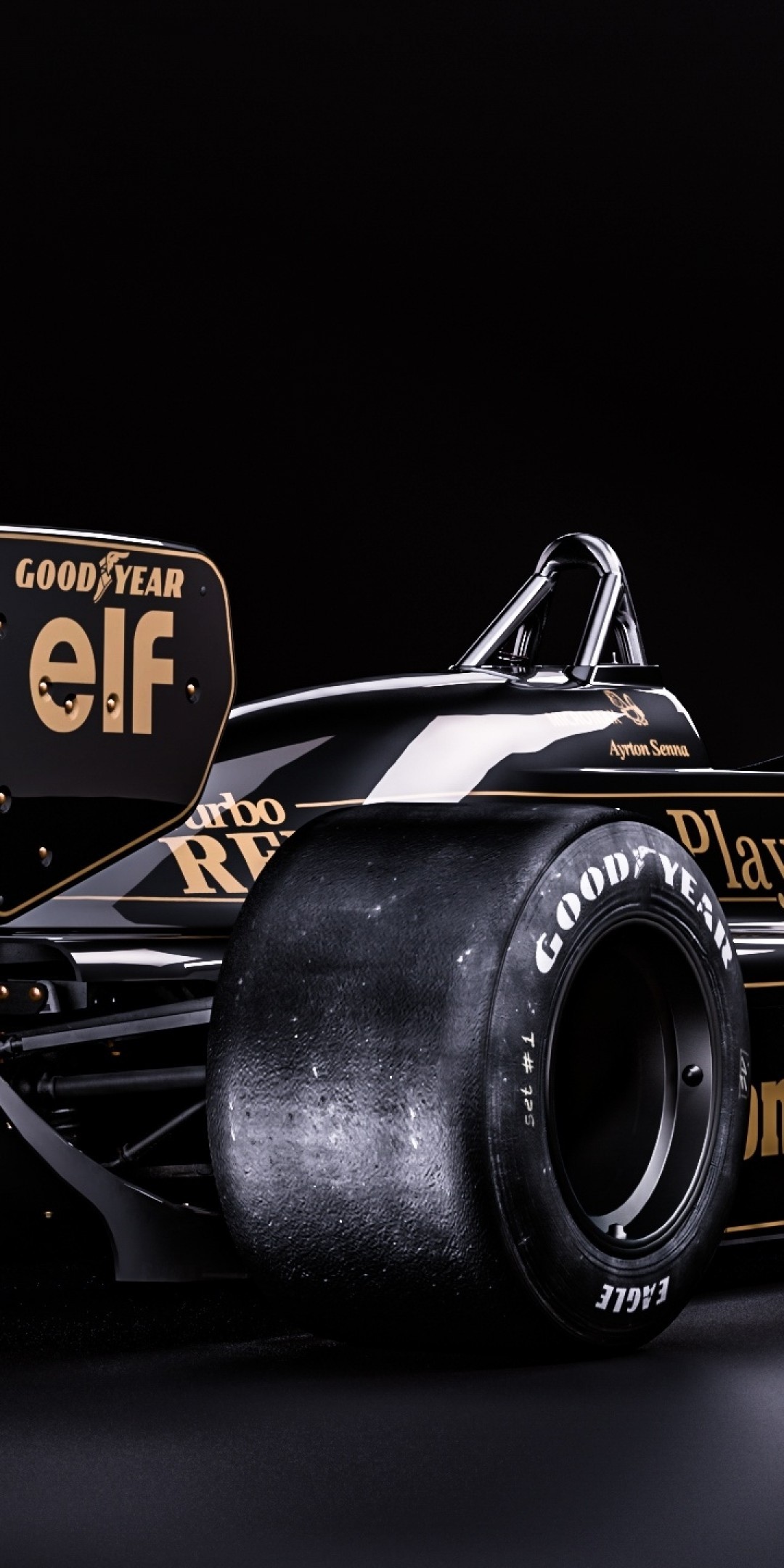1080x2160   Загрузить Lotus 98t Formula One в разрешении 1080x2160 Вид сзади Обои гоночные автомобили для Huawei Mate 10 - WallpaperMaiden