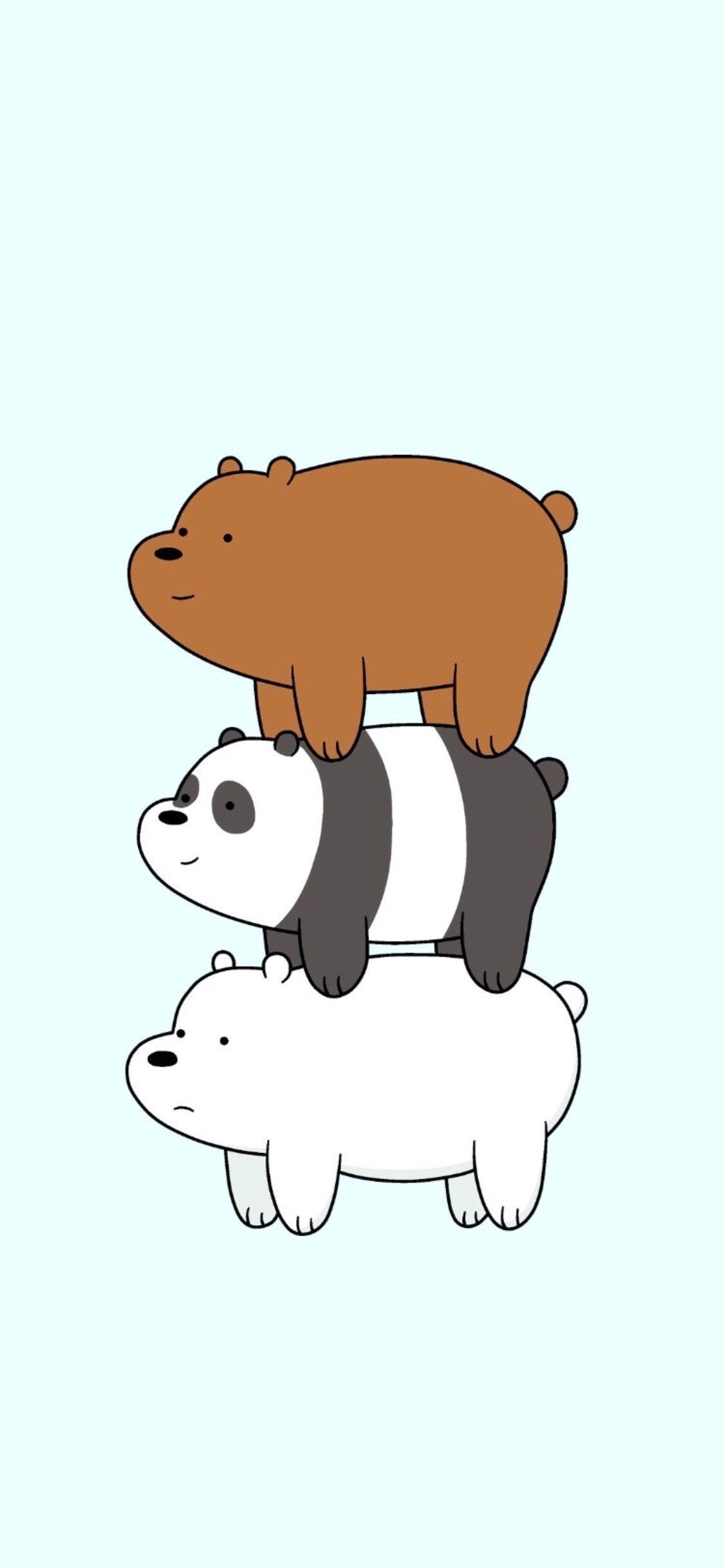 1125x2436   We Bare Bears Wallpapers - Лучшие бесплатные фоны We Bare Bears - WallpaperAccess