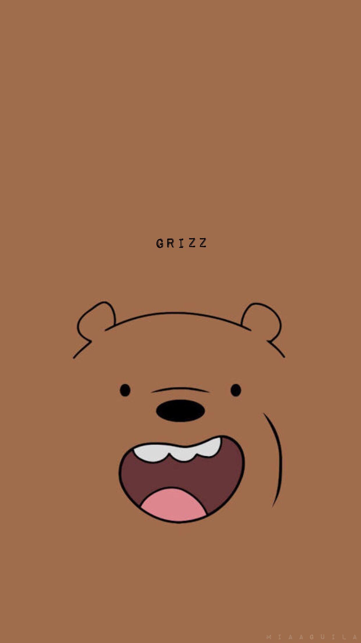 1242x2208  we bare bears wallpaper hd | Gambar hewan lucu Kartun Kartun lucu