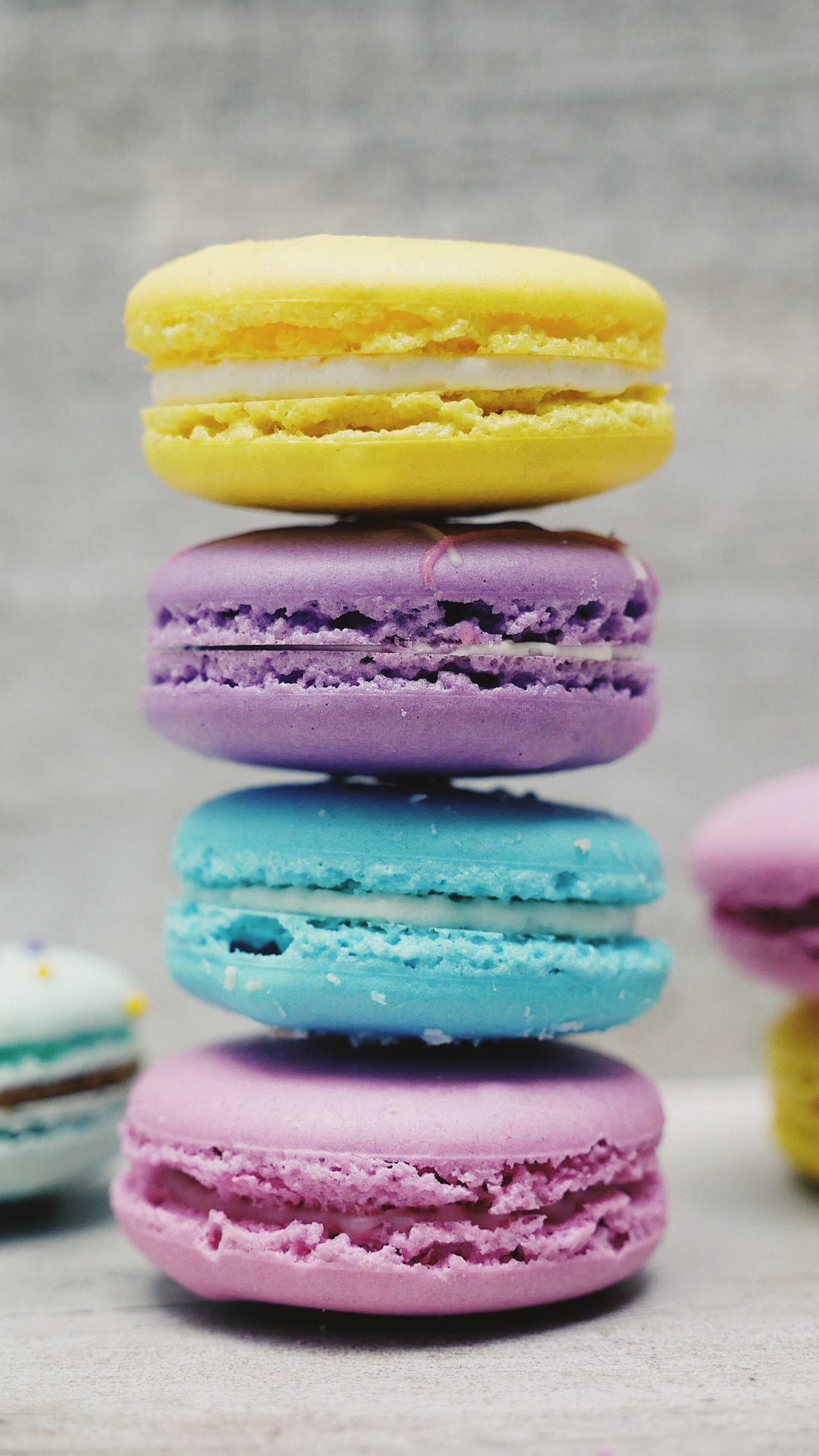 1080x1920 Colorful Macarons Wallpapers - Wallpaper Cave 