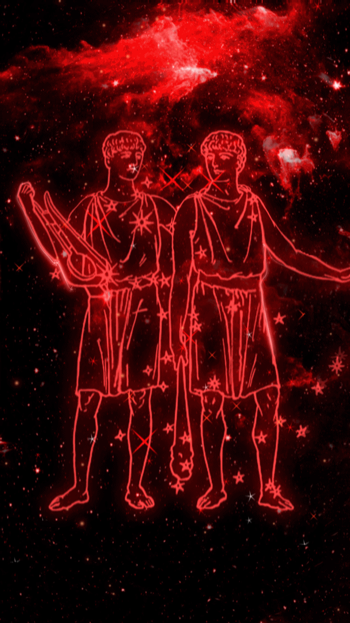 720x1282  Gemini Phone Wallpaper | Ruang seni Фото абстрактные обои 