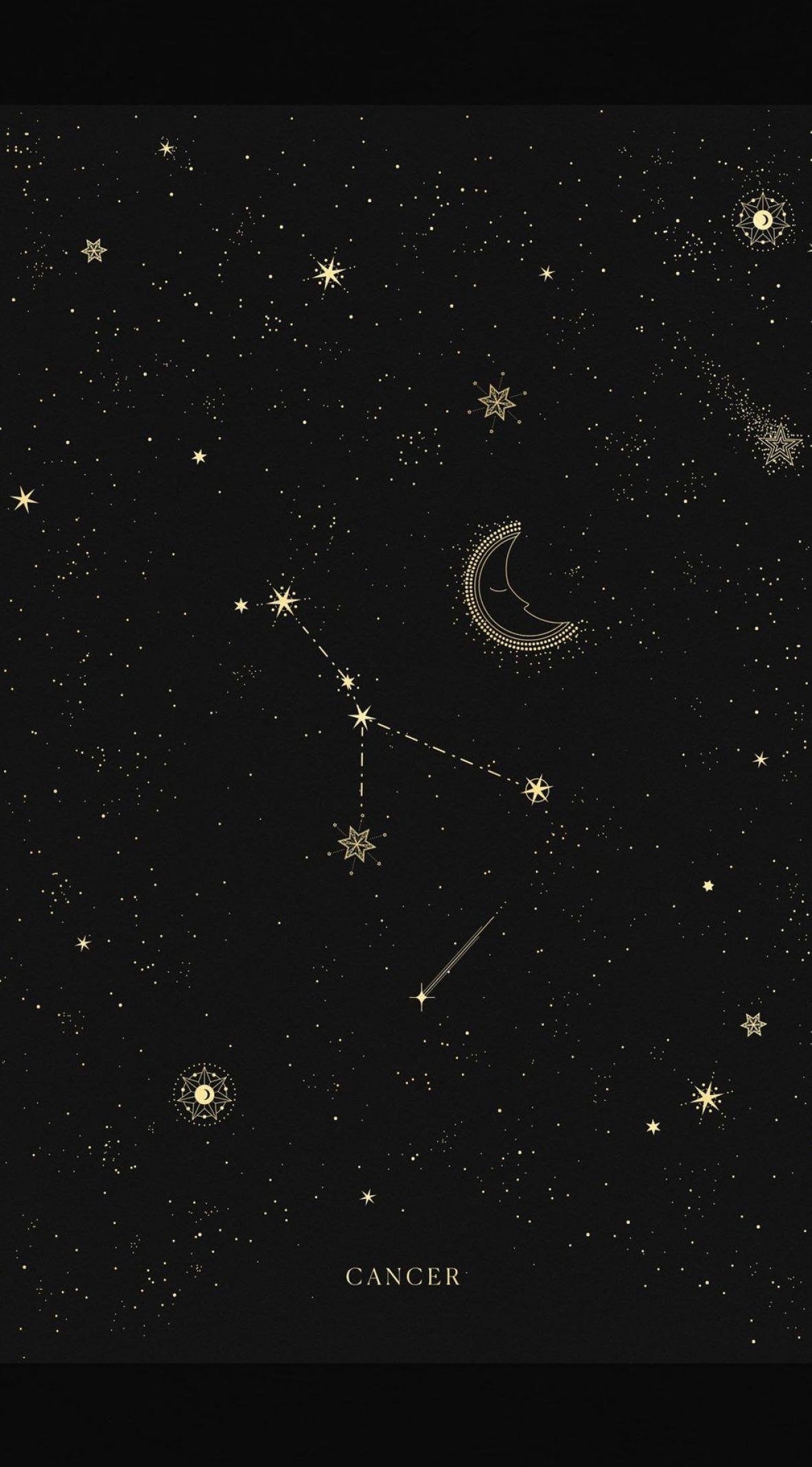 1183x2135  cancer constellation wallpaper * #cancer #constellation #wallpaper | Созвездие Рака Зодиак Рака Мистические обои 