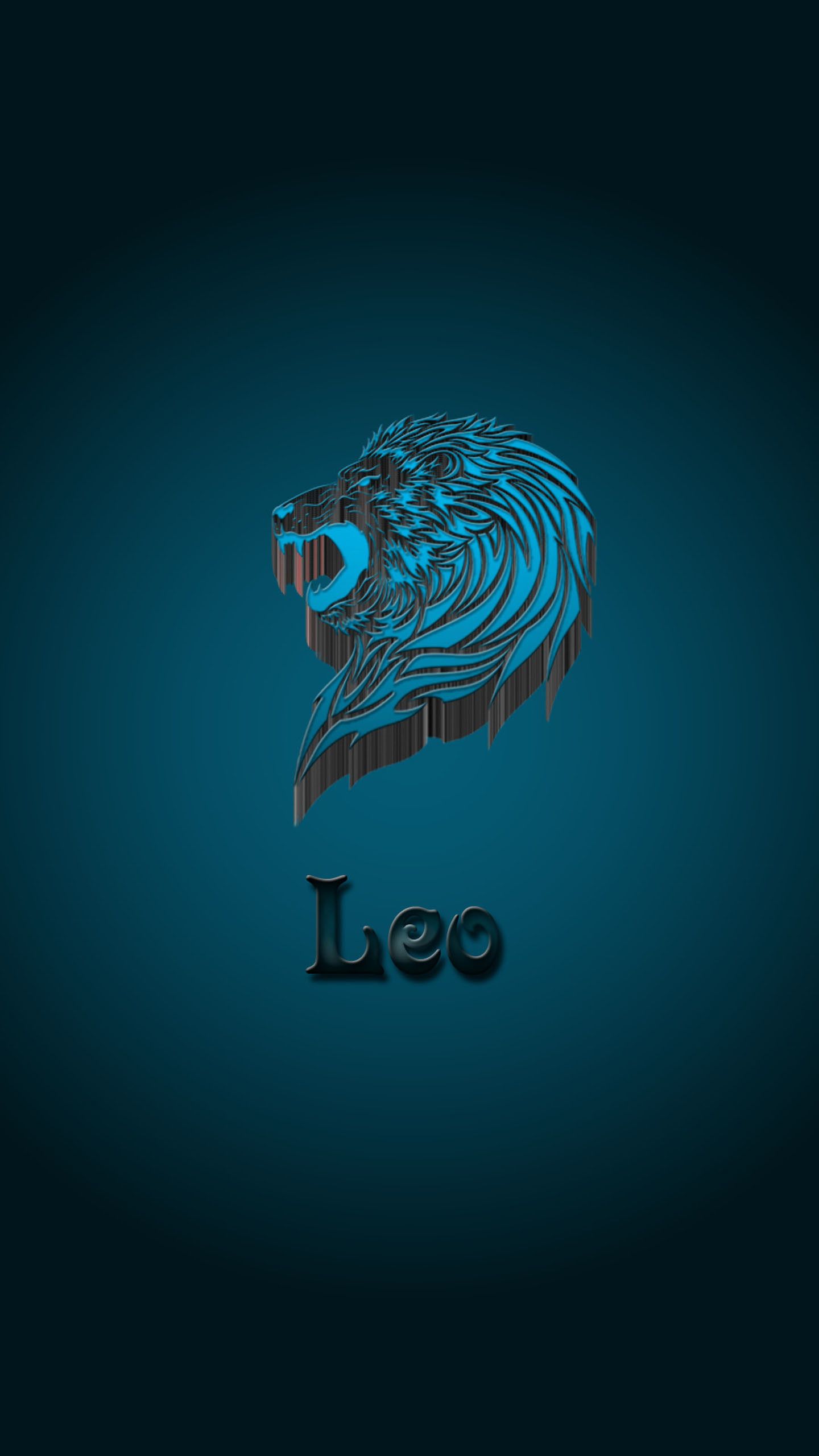 1440x2560 Leo обои со знаком зодиака, разработанные Nestingzone Зодиак Лев ...