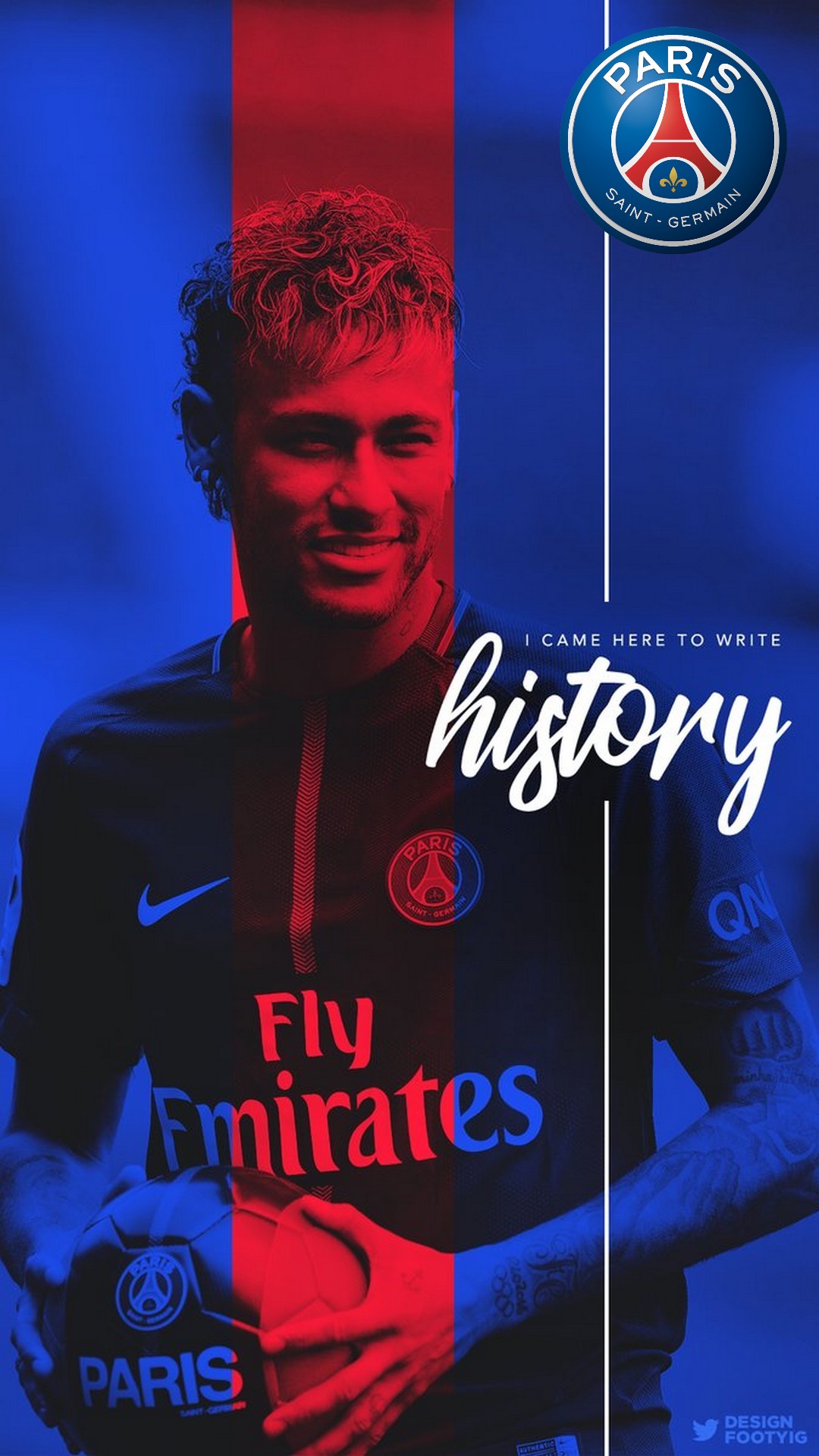 1080x1920 Neymar Jr PSG Mobile Wallpaper 18/19 от TheAvengerX на DeviantArt