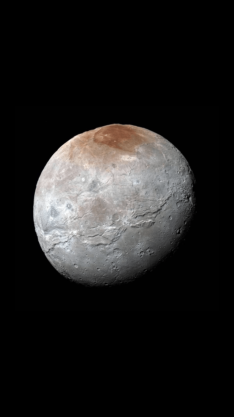 750x1334  Pluto обои для телефона с амоледом [1242 x 2688] 