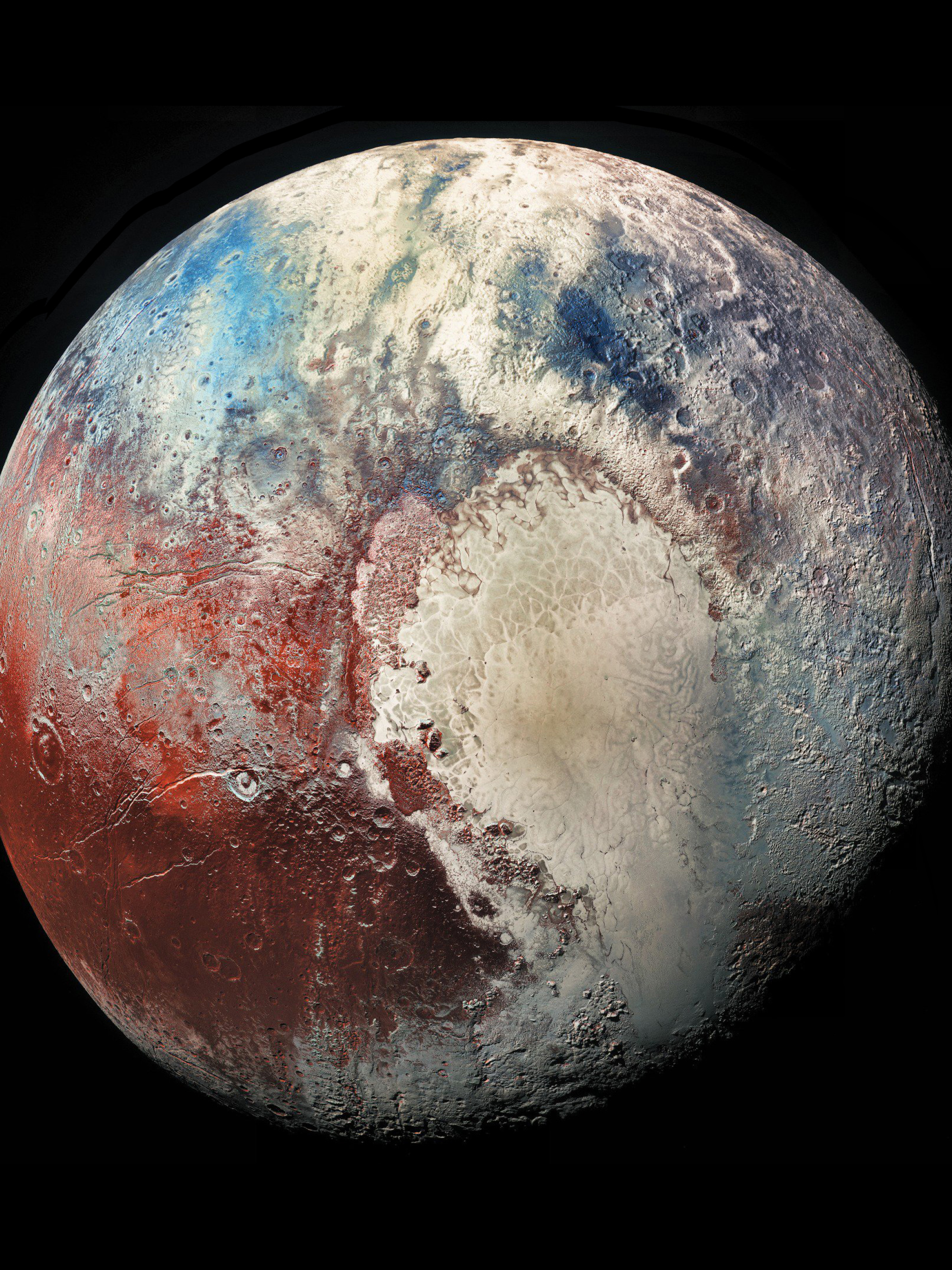2048x2732  Pluto Wallpaper HD - Wallpapers For Tech - Space Wallpaper
