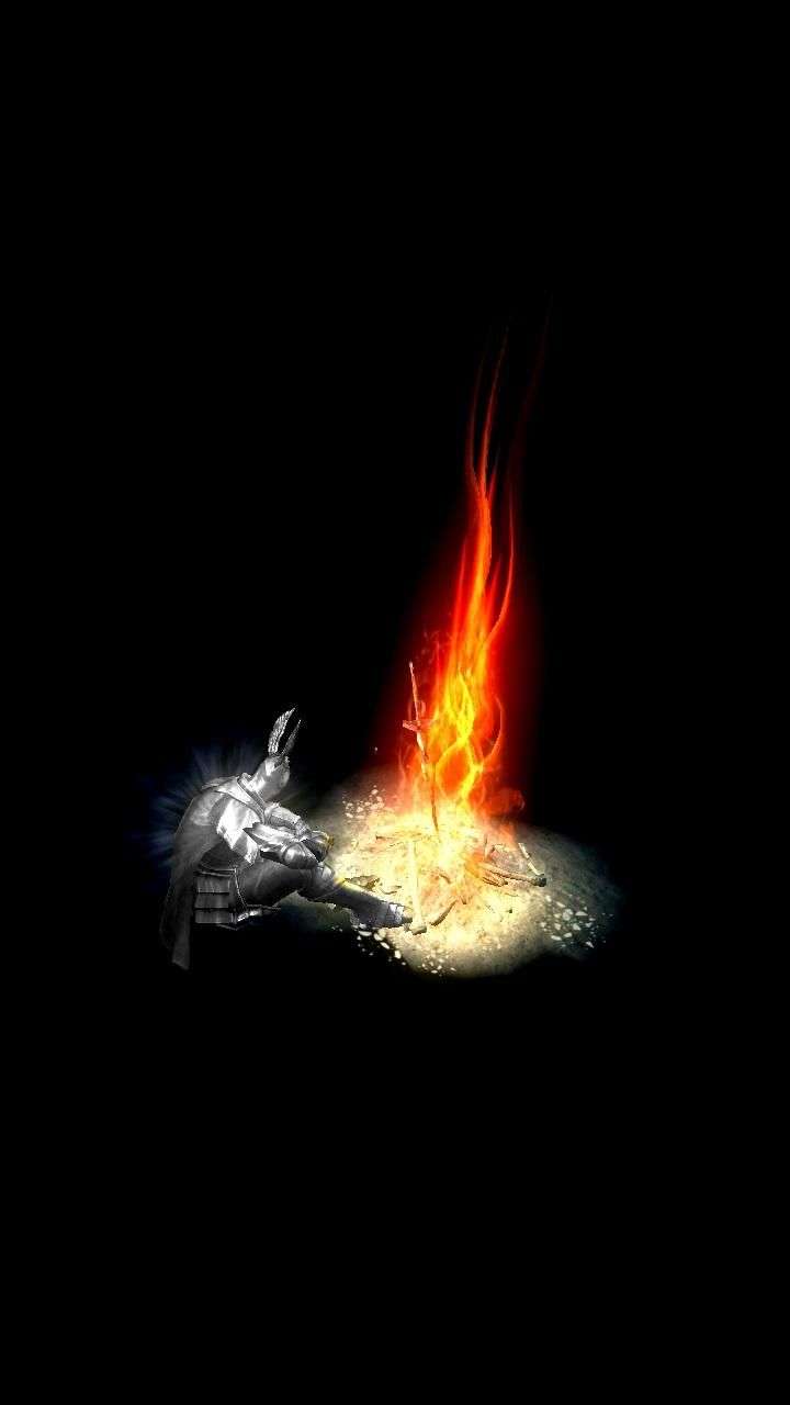 720x1280 48+] Dark Souls Bonfire Wallpaper on WallpaperSafari