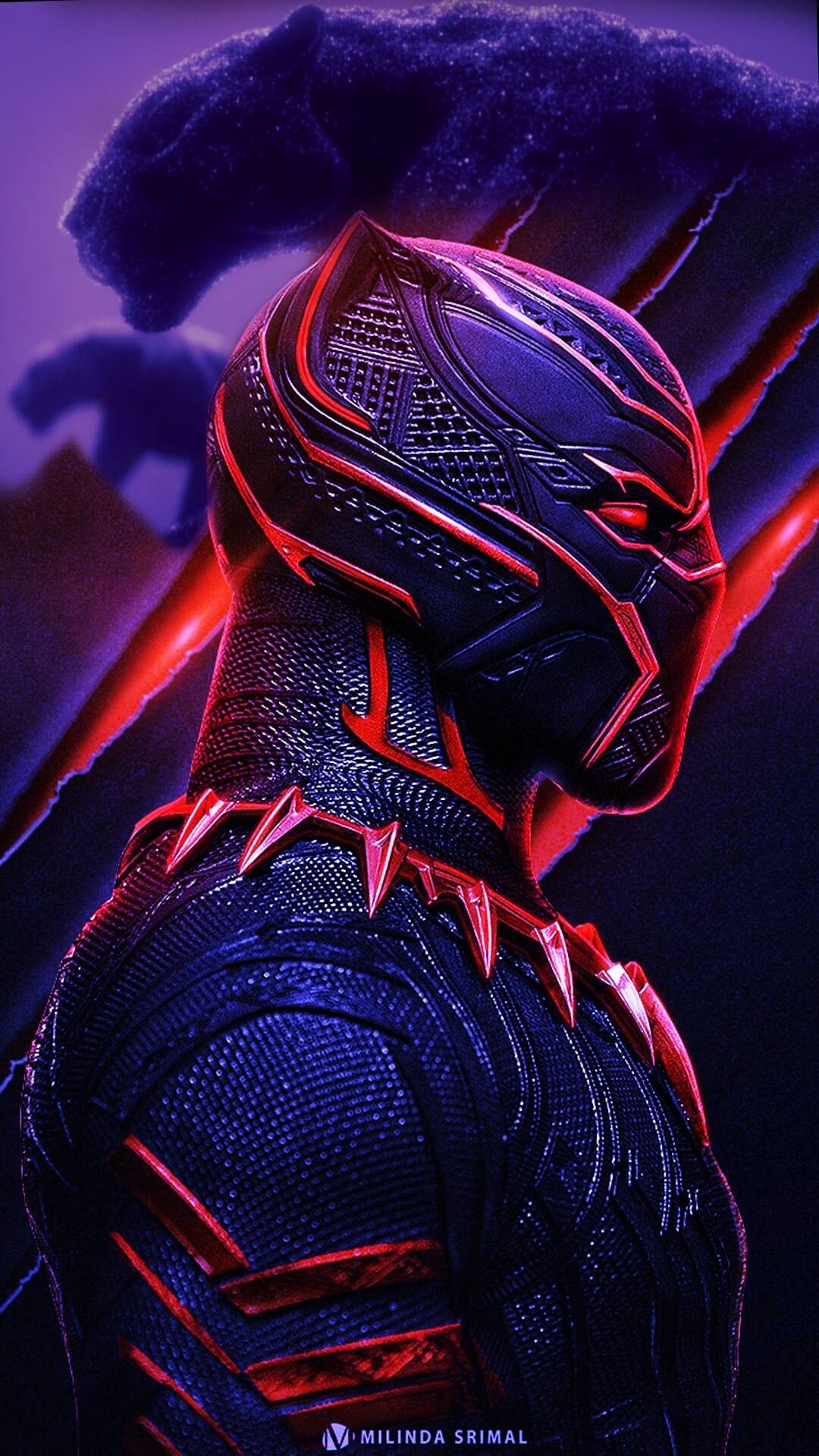 1080x1920  Marvel Обои для iPhone от Загружено пользователем | Черная пантера marvel Marvel wallpaper hd Черная пантера