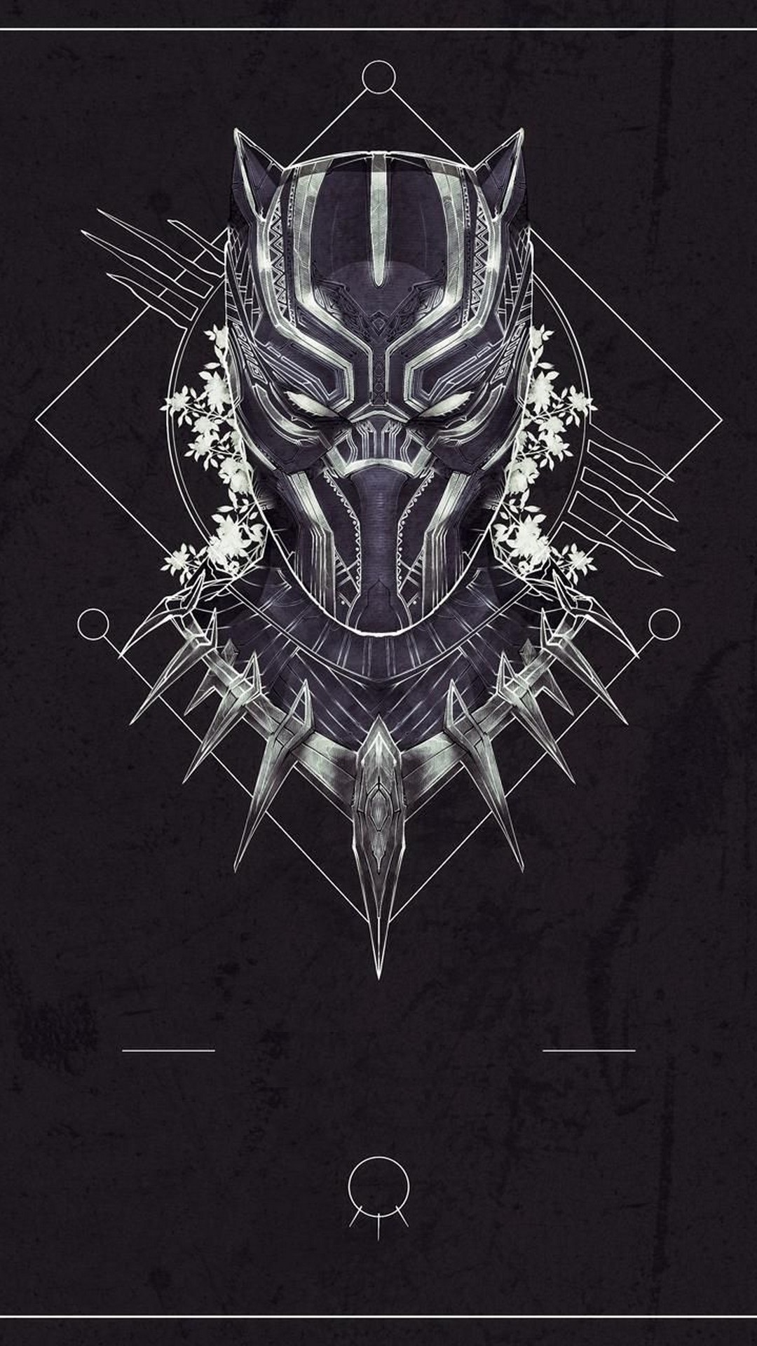 1080x1920  Черная пантера Ваканда Салют Marvel 4K обои # 234 