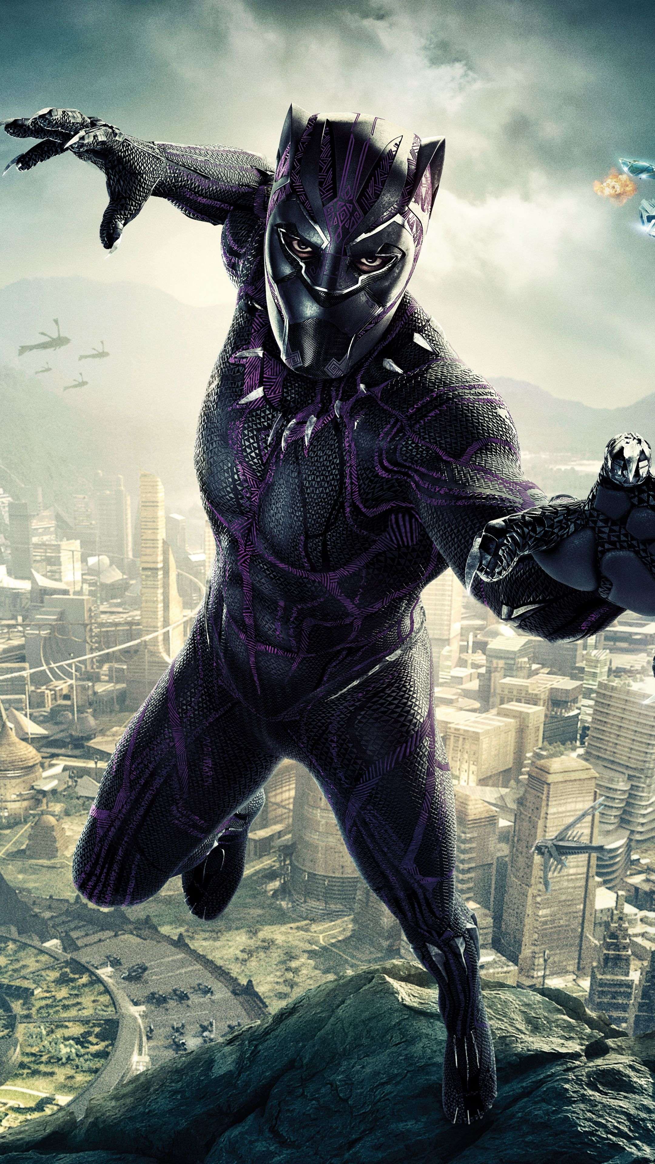 2160x3840  Black Panther Wallpaper - NawPic
