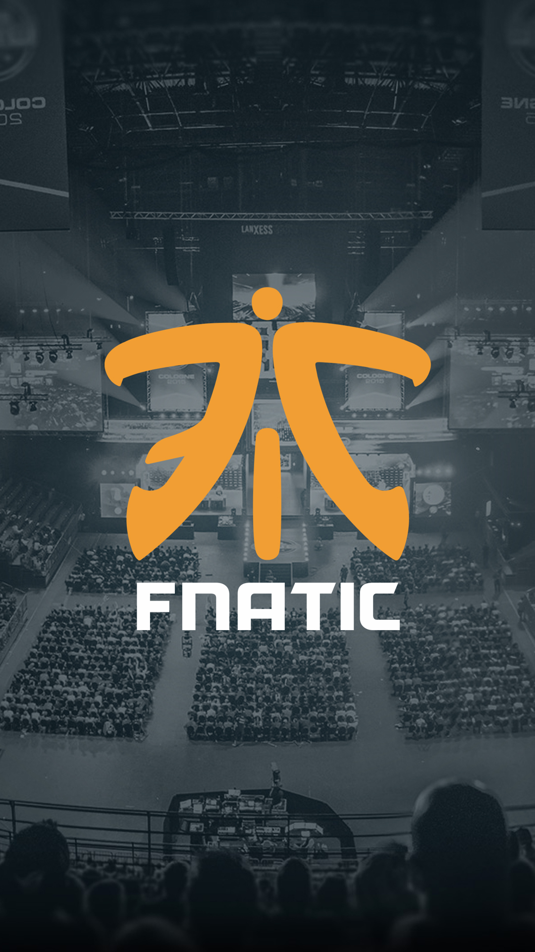 1080x1920  EU Фон для смартфонов LCS - Fnatic by kingfr0st on DeviantArt | Логотип League of Legends Обои cs go Gaming wallpapers