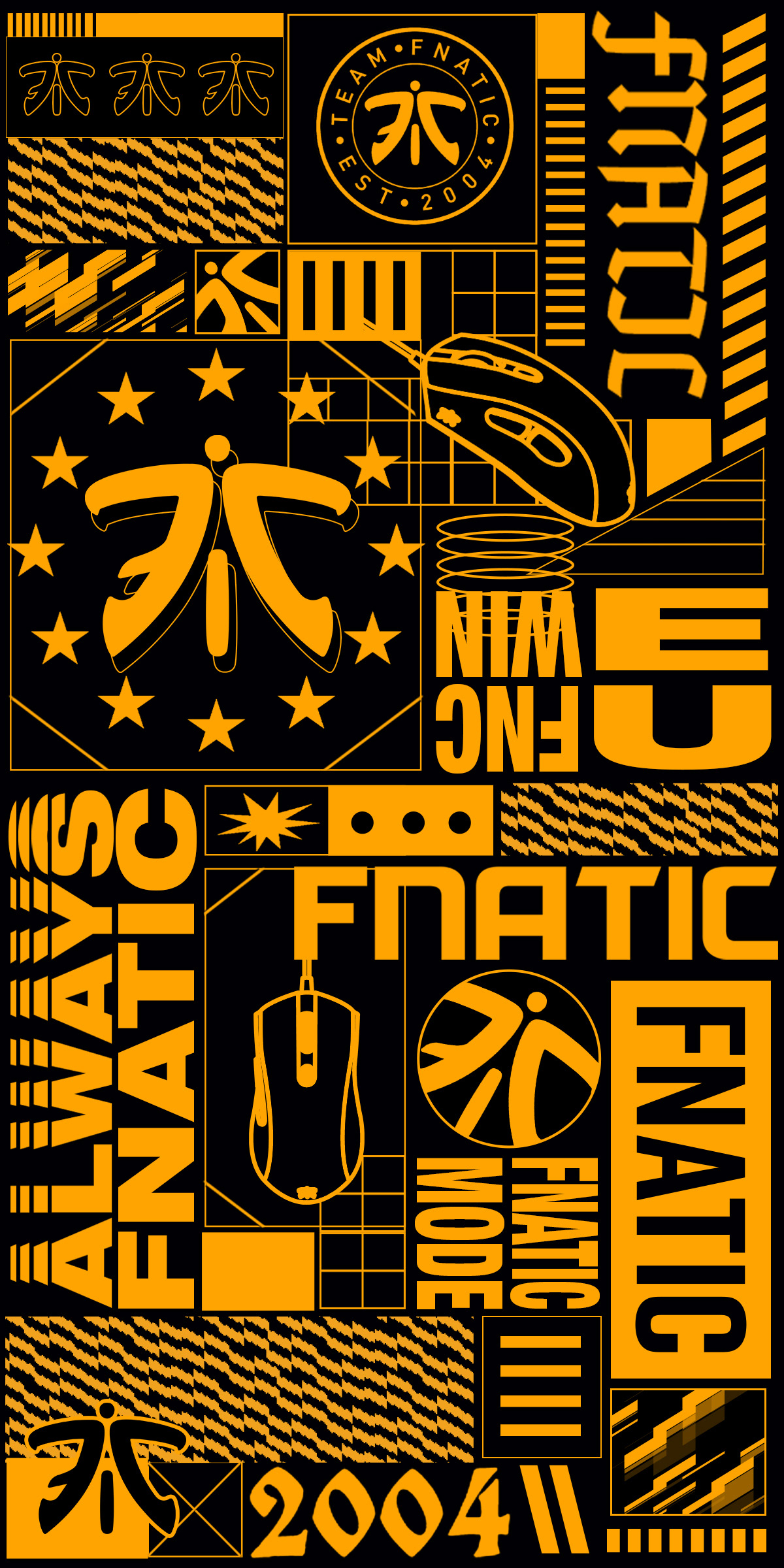 1200x2400  Fnatic Cs Go - 1080x1920 - Загрузить HD обои - WallpaperTip