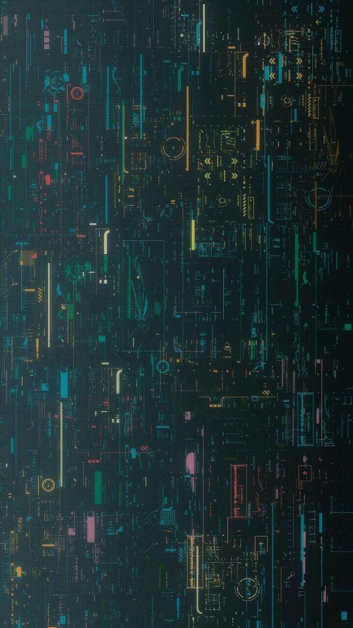 719x1280 Android Blue Hacker