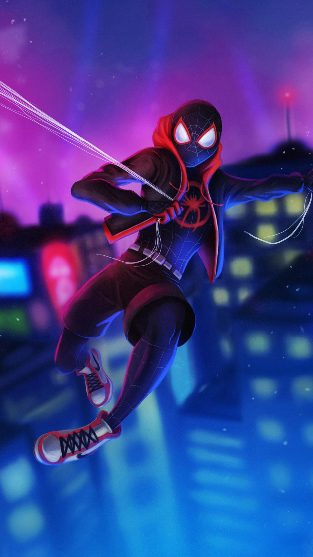 Miles morales обои на телефон