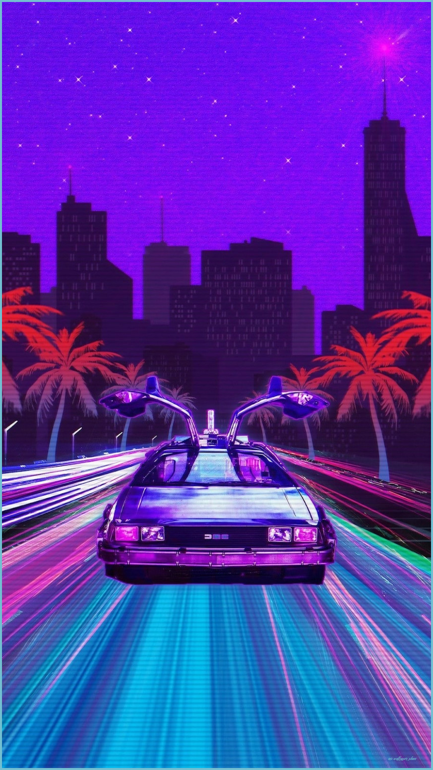 873x1552  Vaporwave Car Wallpaper - KoLPaPer - Awes ome бесплатные обои HD - автомобиль обои телефон | Neat