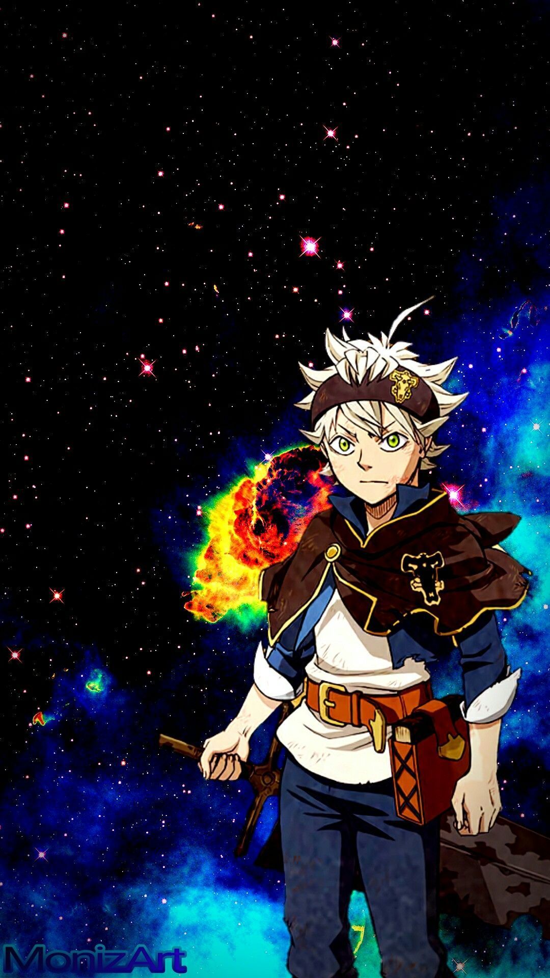 1080x1920  Asta from Black Clover Anime Wallpaper 4k Ultra HD ID: 4081 